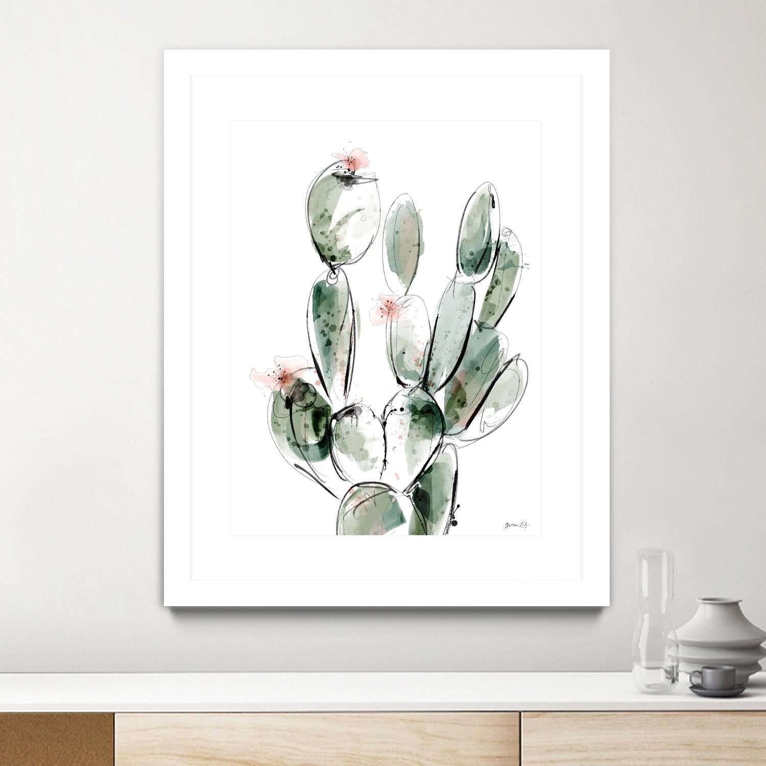 Prickly Pear by Green Lili on GIANT ART - multicolor contemporary