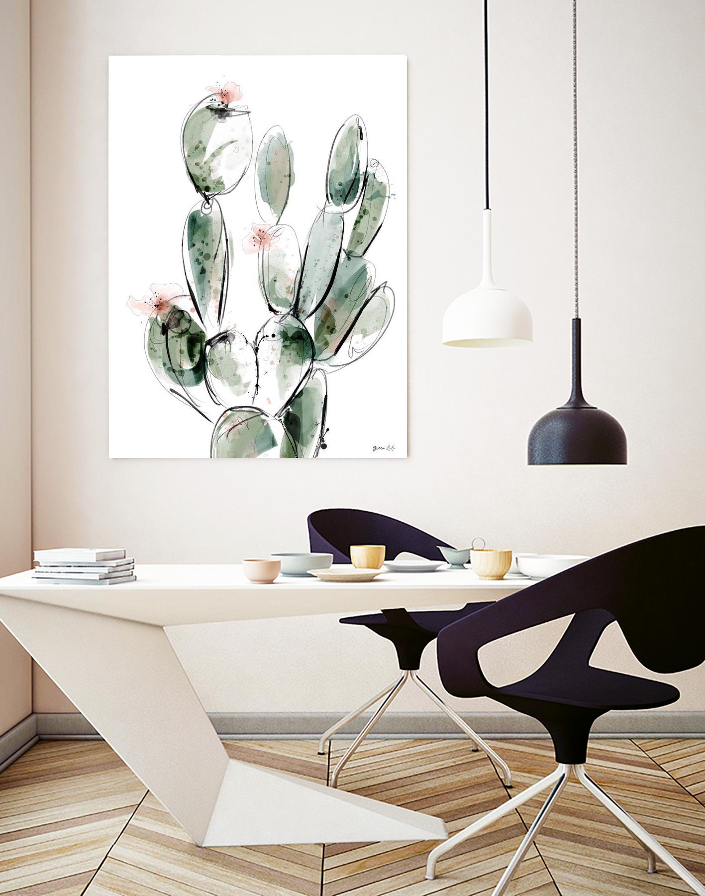 Prickly Pear by Green Lili on GIANT ART - multicolor contemporary