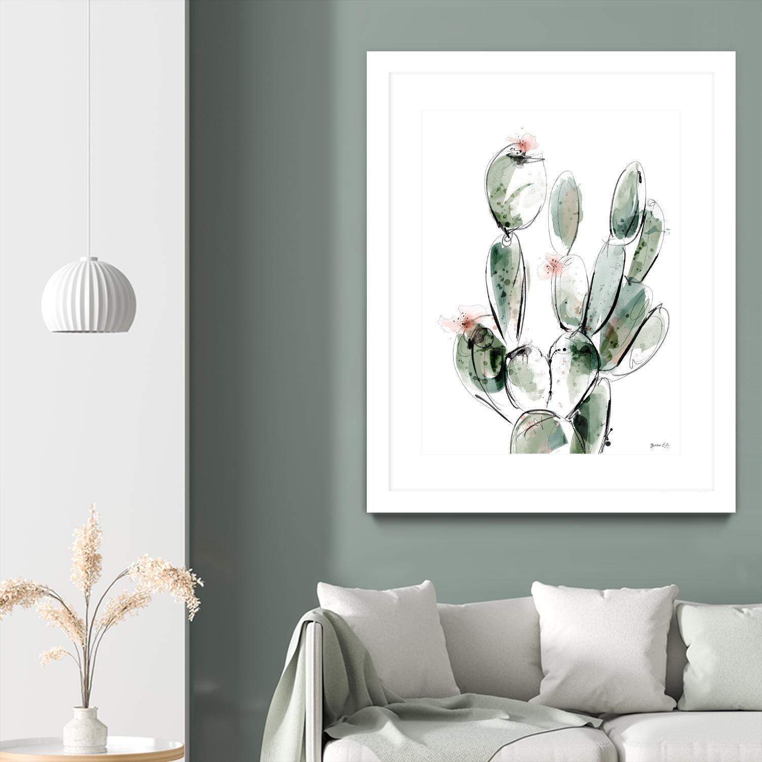 Prickly Pear by Green Lili on GIANT ART - multicolor contemporary