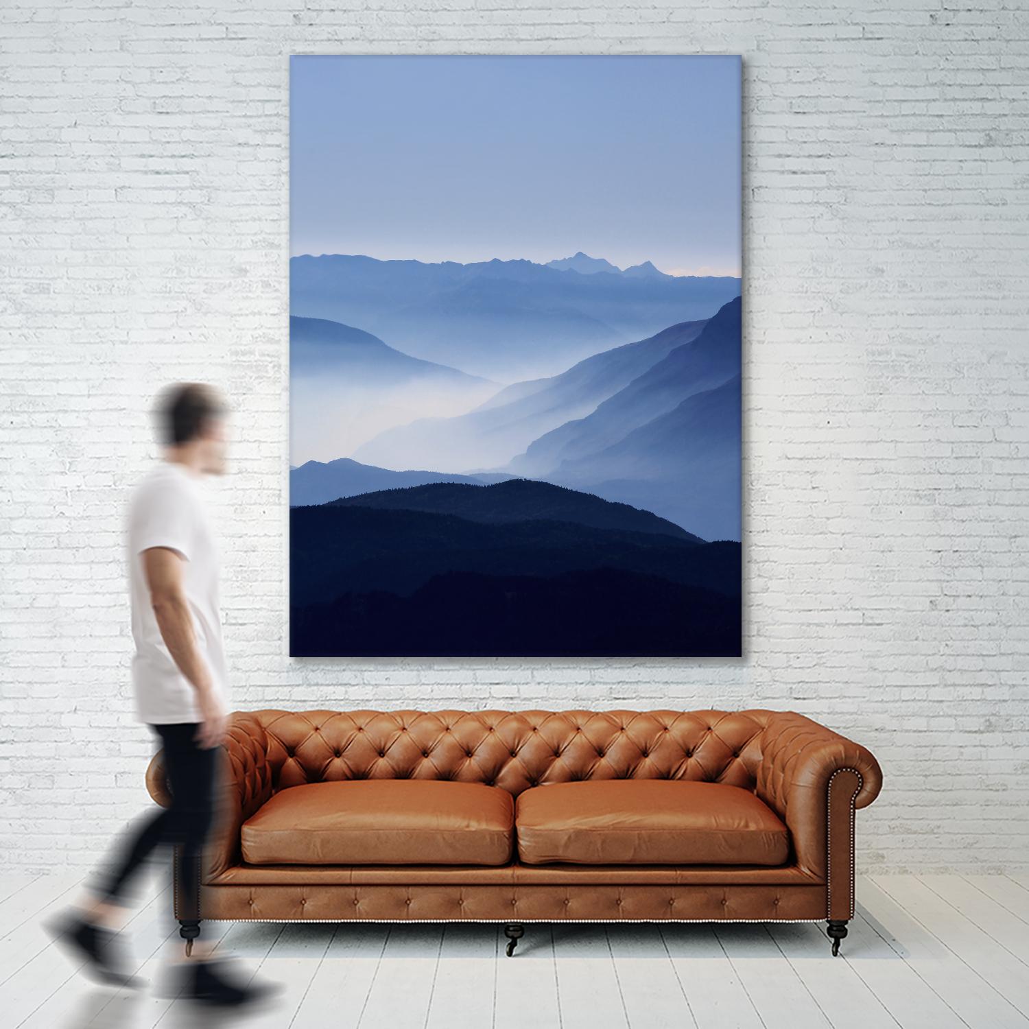 Blue Mountains by Lexie Greer on GIANT ART - multicolor photography; landscapes