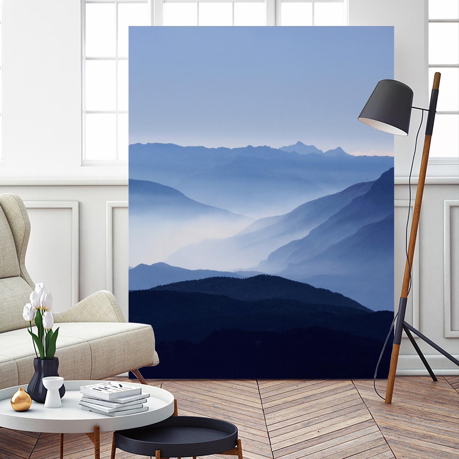 Blue Mountains by Lexie Greer on GIANT ART - multicolor photography; landscapes