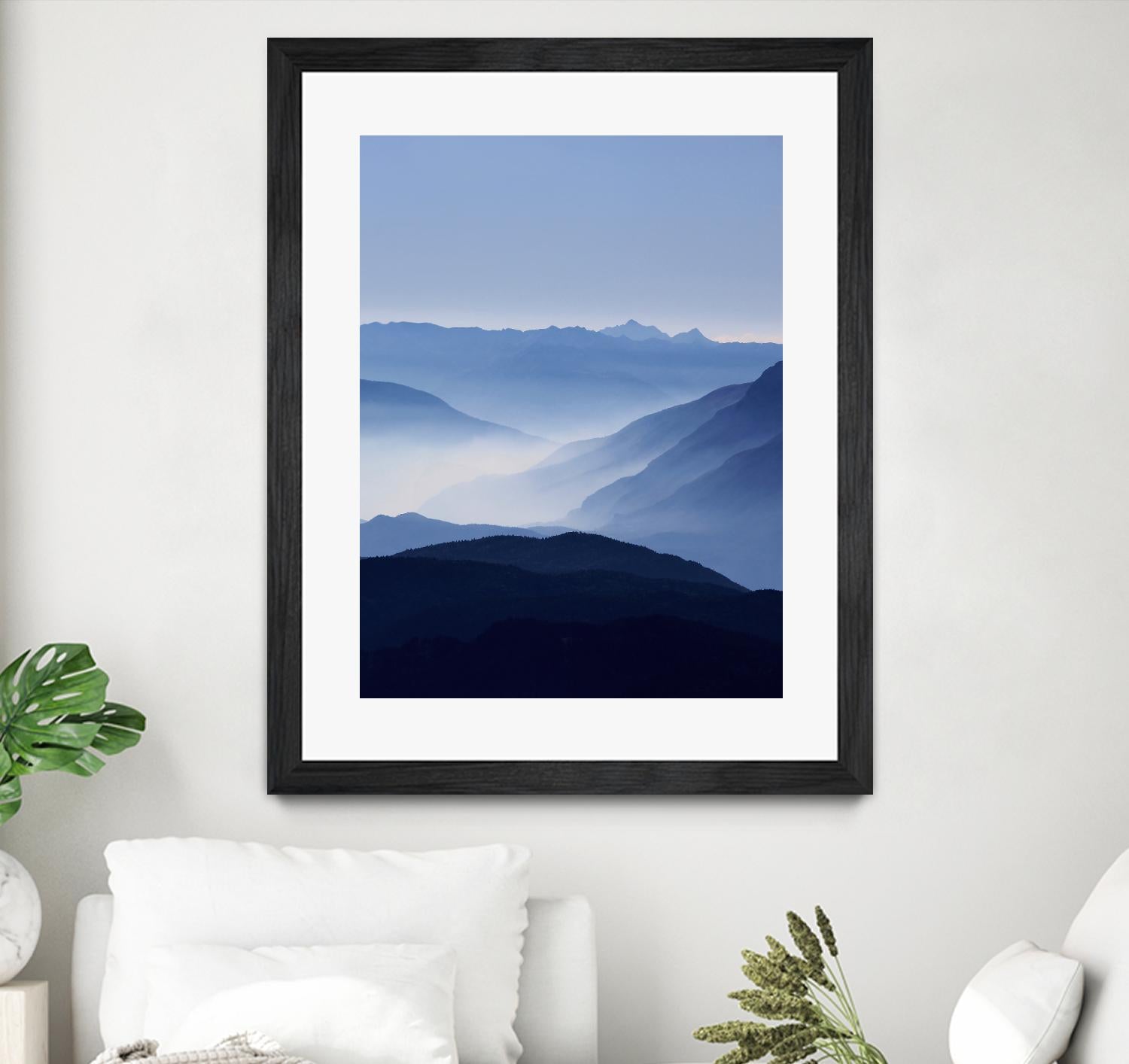 Blue Mountains by Lexie Greer on GIANT ART - multicolor photography; landscapes