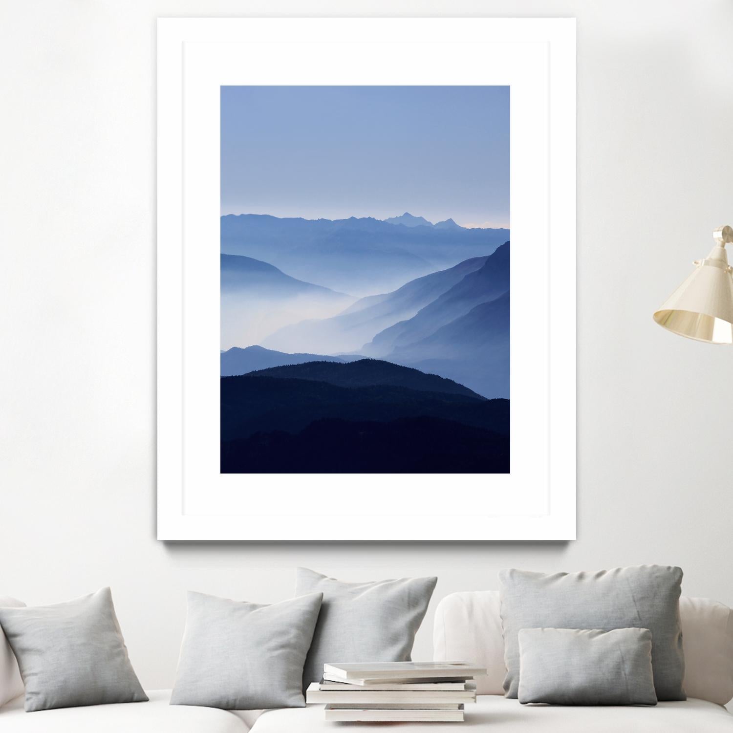 Blue Mountains by Lexie Greer on GIANT ART - multicolor photography; landscapes
