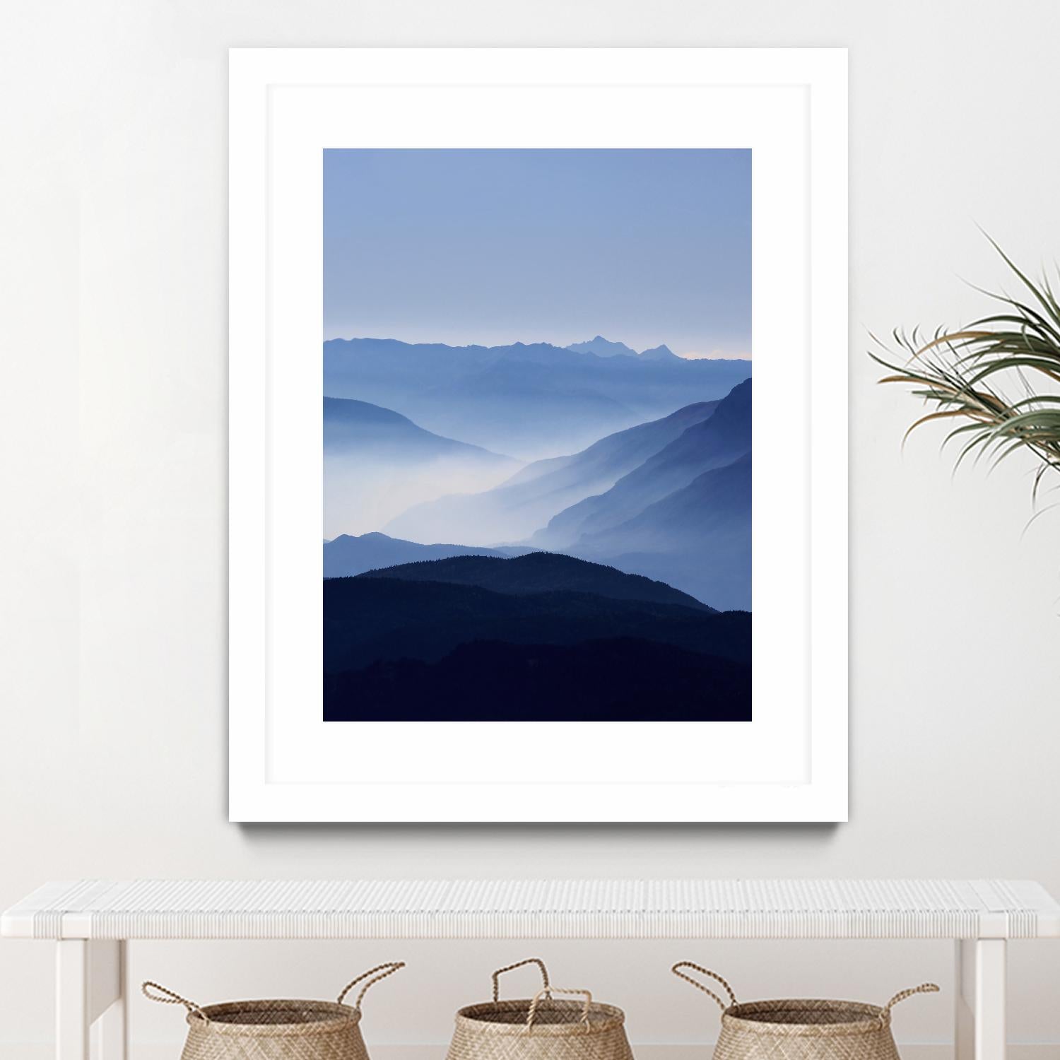 Blue Mountains by Lexie Greer on GIANT ART - multicolor photography; landscapes