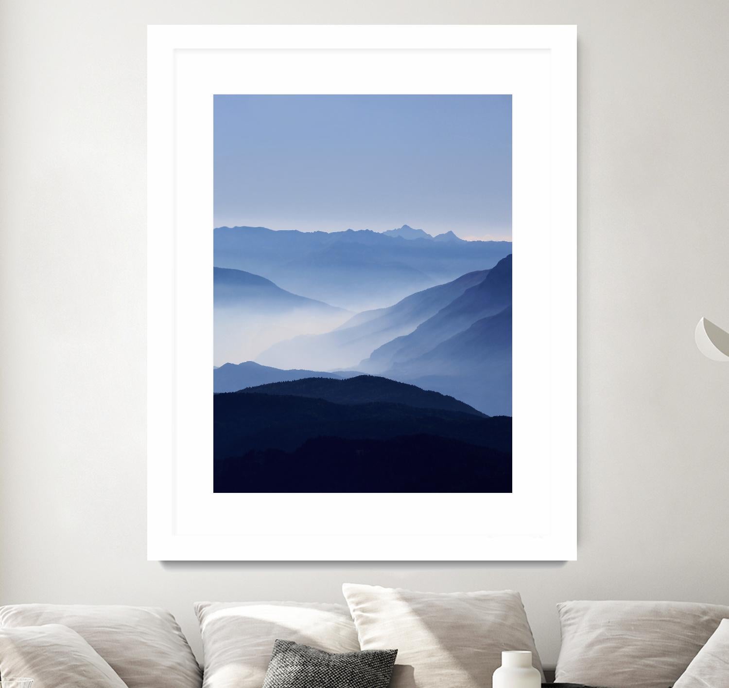 Blue Mountains by Lexie Greer on GIANT ART - multicolor photography; landscapes