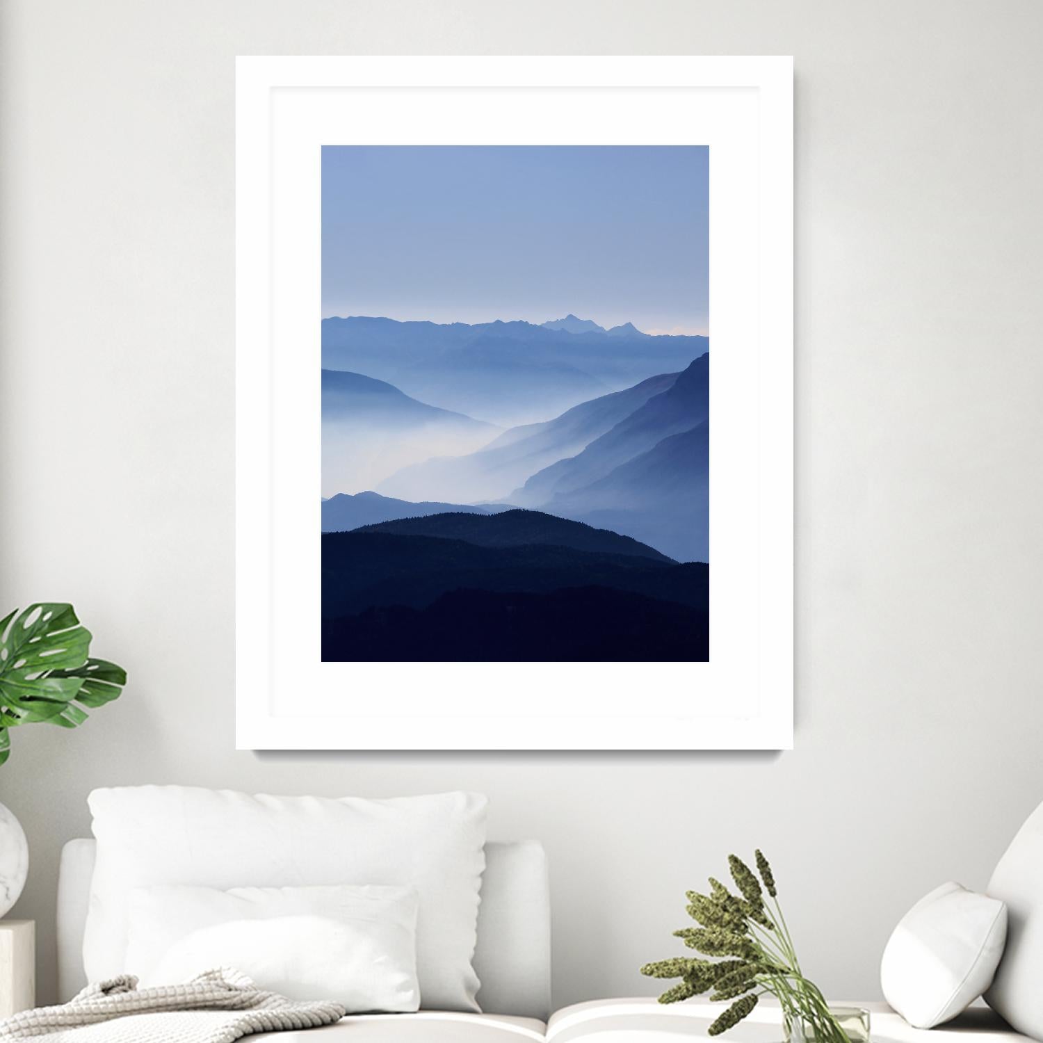 Blue Mountains by Lexie Greer on GIANT ART - multicolor photography; landscapes