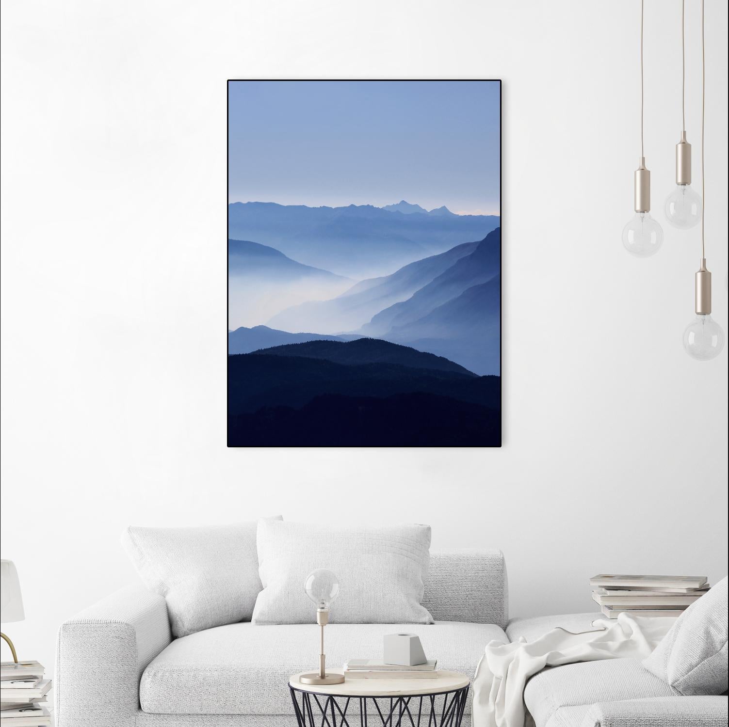 Blue Mountains by Lexie Greer on GIANT ART - multicolor photography; landscapes