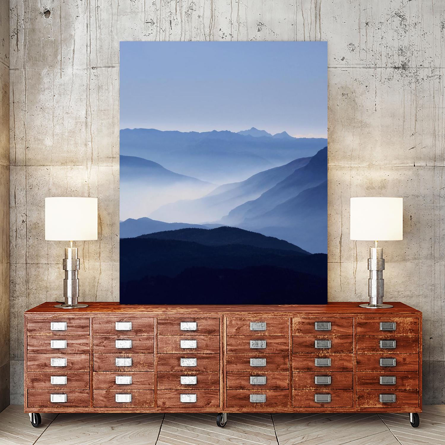 Blue Mountains by Lexie Greer on GIANT ART - multicolor photography; landscapes