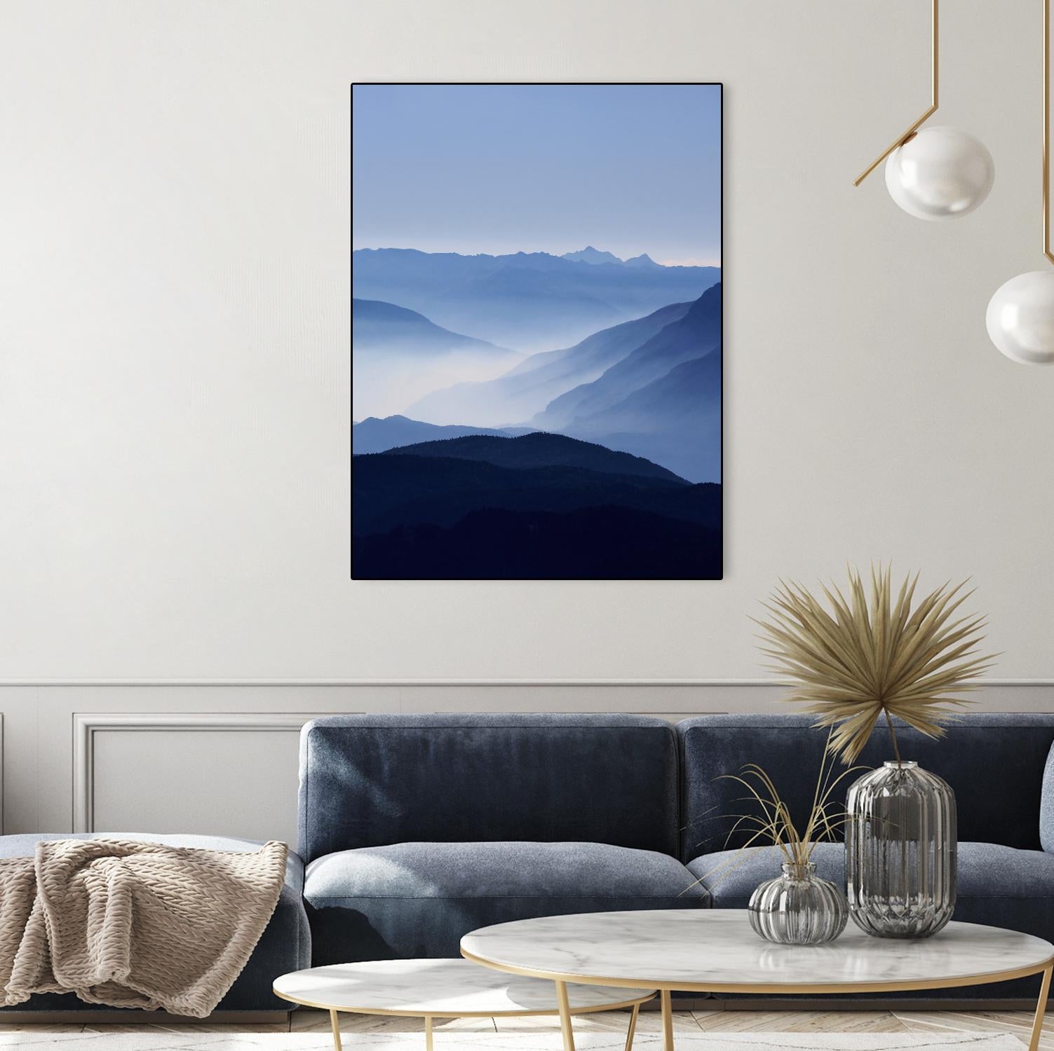 Blue Mountains by Lexie Greer on GIANT ART - multicolor photography; landscapes