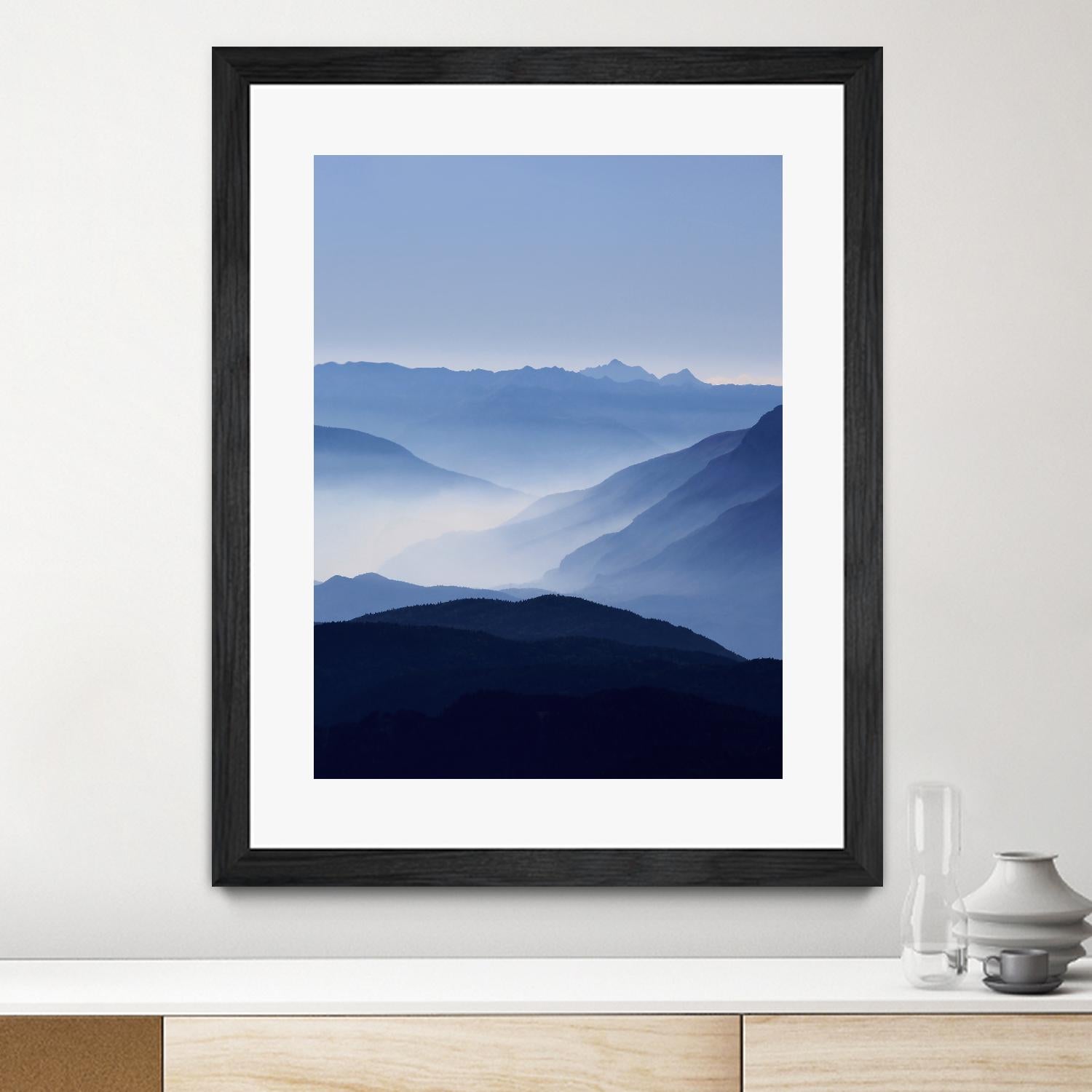 Blue Mountains by Lexie Greer on GIANT ART - multicolor photography; landscapes