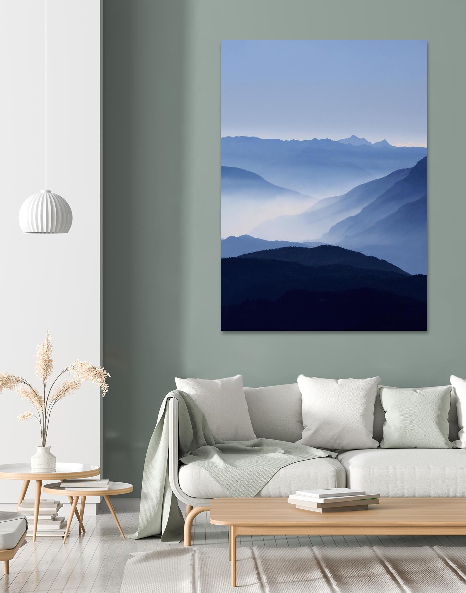 Blue Mountains by Lexie Greer on GIANT ART - multicolor photography; landscapes