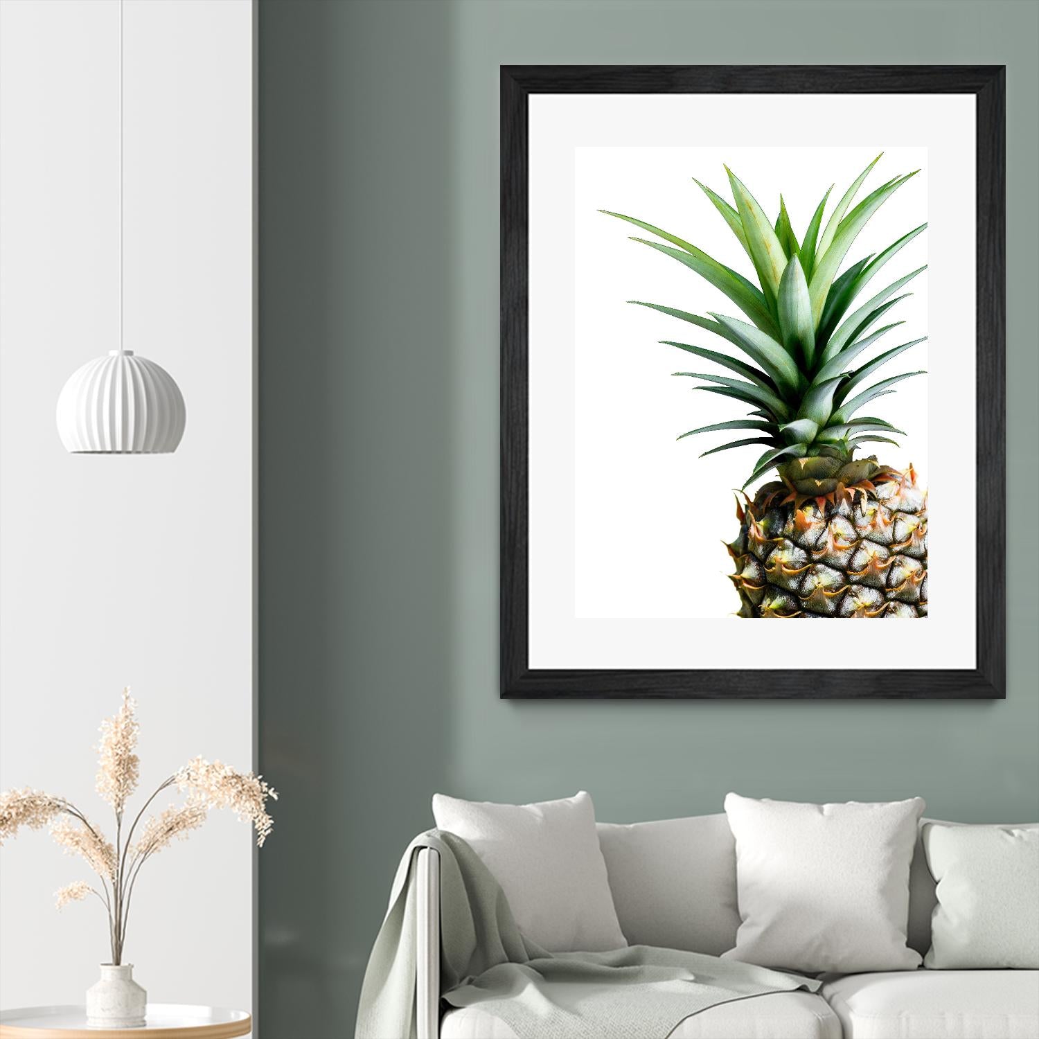 Pineapple (color) by Lexie Greer on GIANT ART - multicolor photography; cuisine; floral/still life