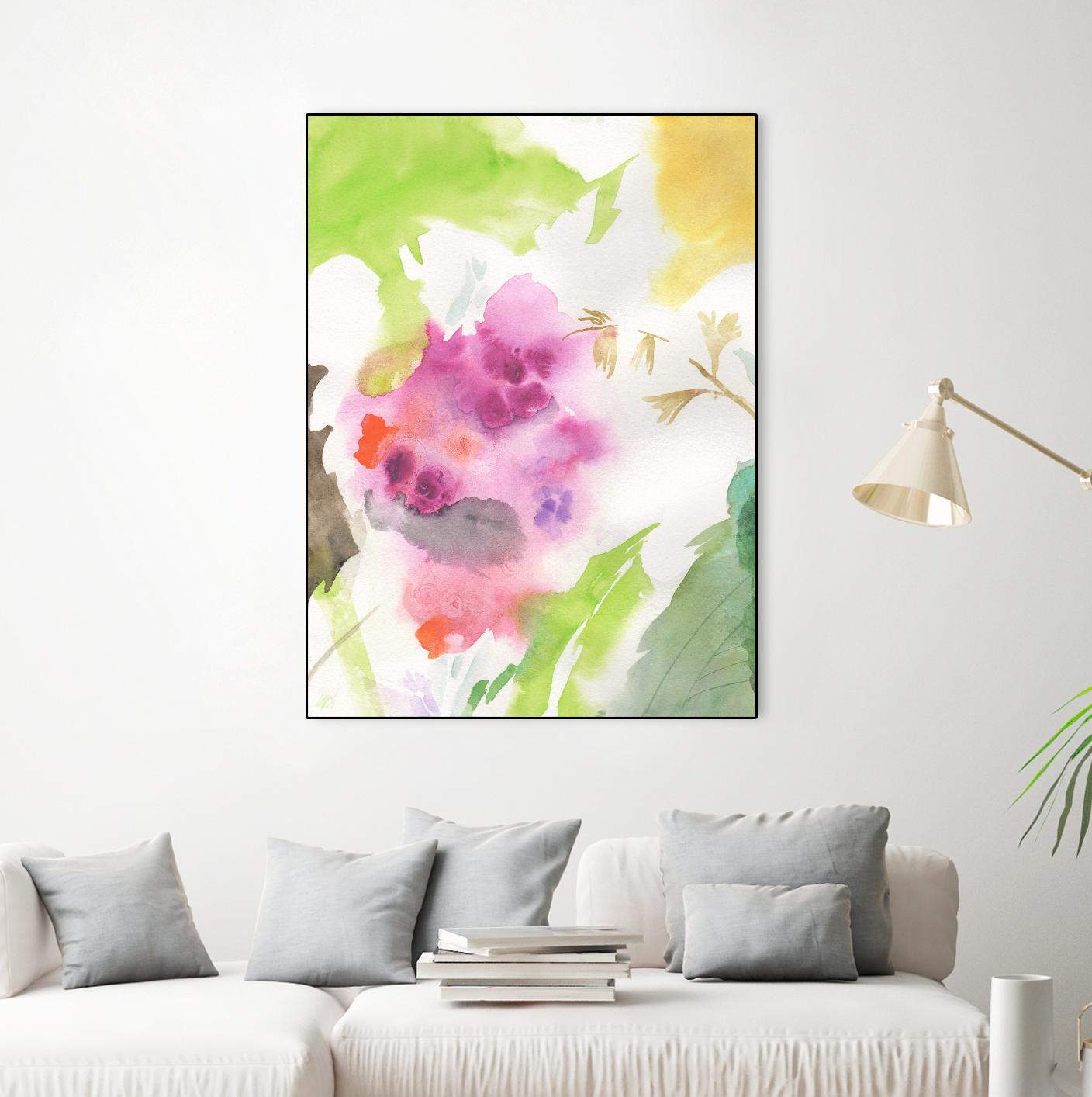 Fusion No. 1 by Sheila Golden on GIANT ART - multicolor contemporary; abstracts