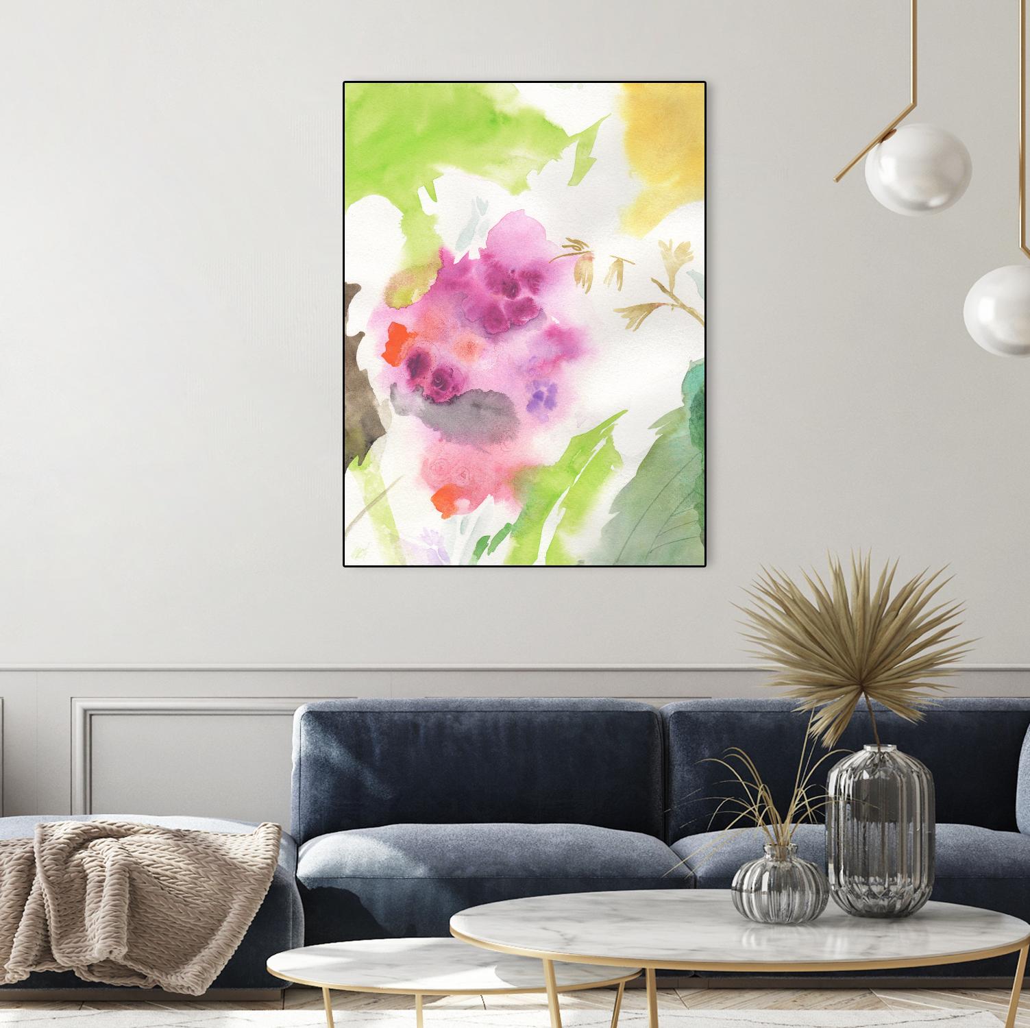 Fusion No. 1 by Sheila Golden on GIANT ART - multicolor contemporary; abstracts