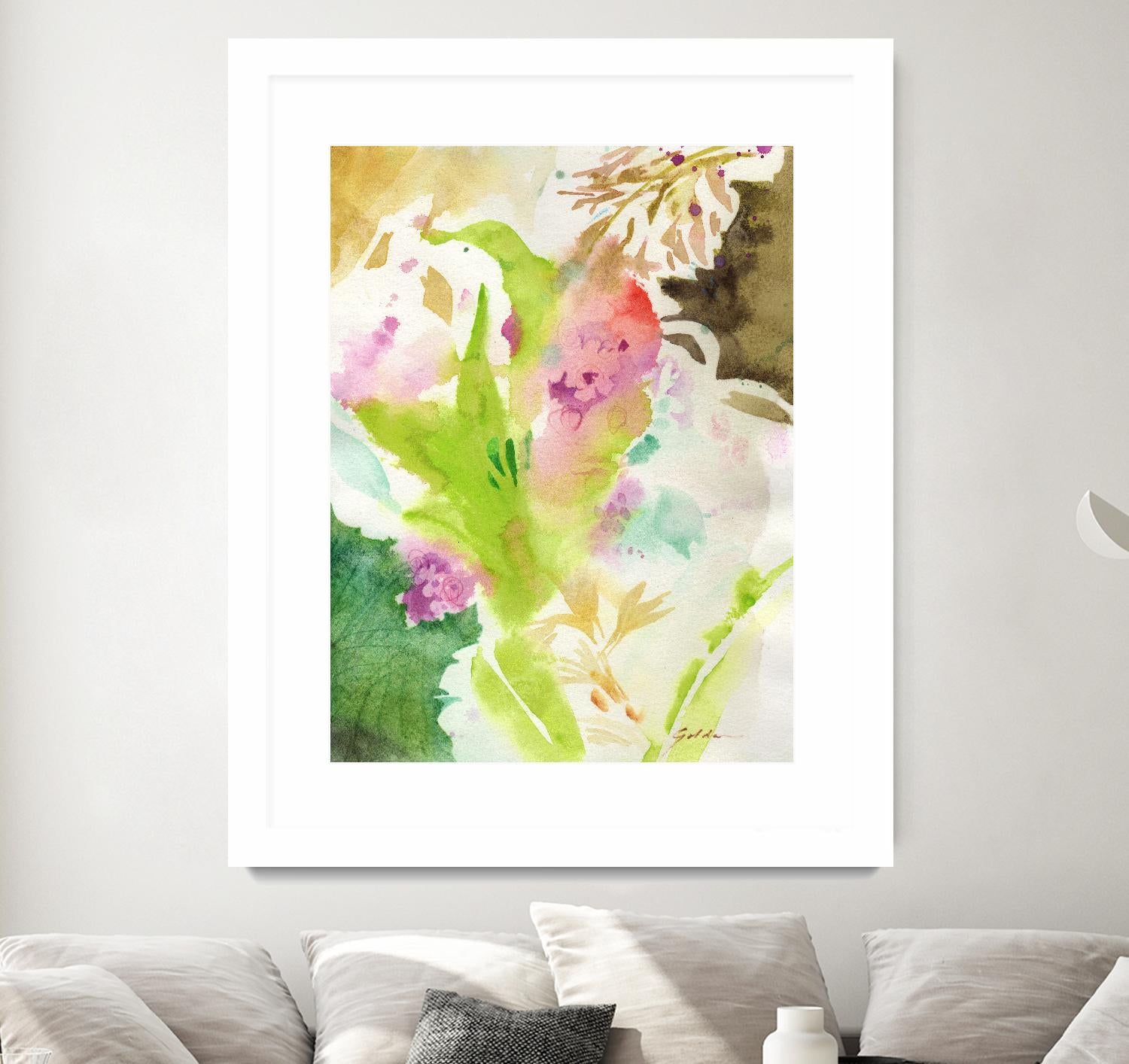 Fusion No. 2 by Sheila Golden on GIANT ART - multicolor contemporary; abstracts