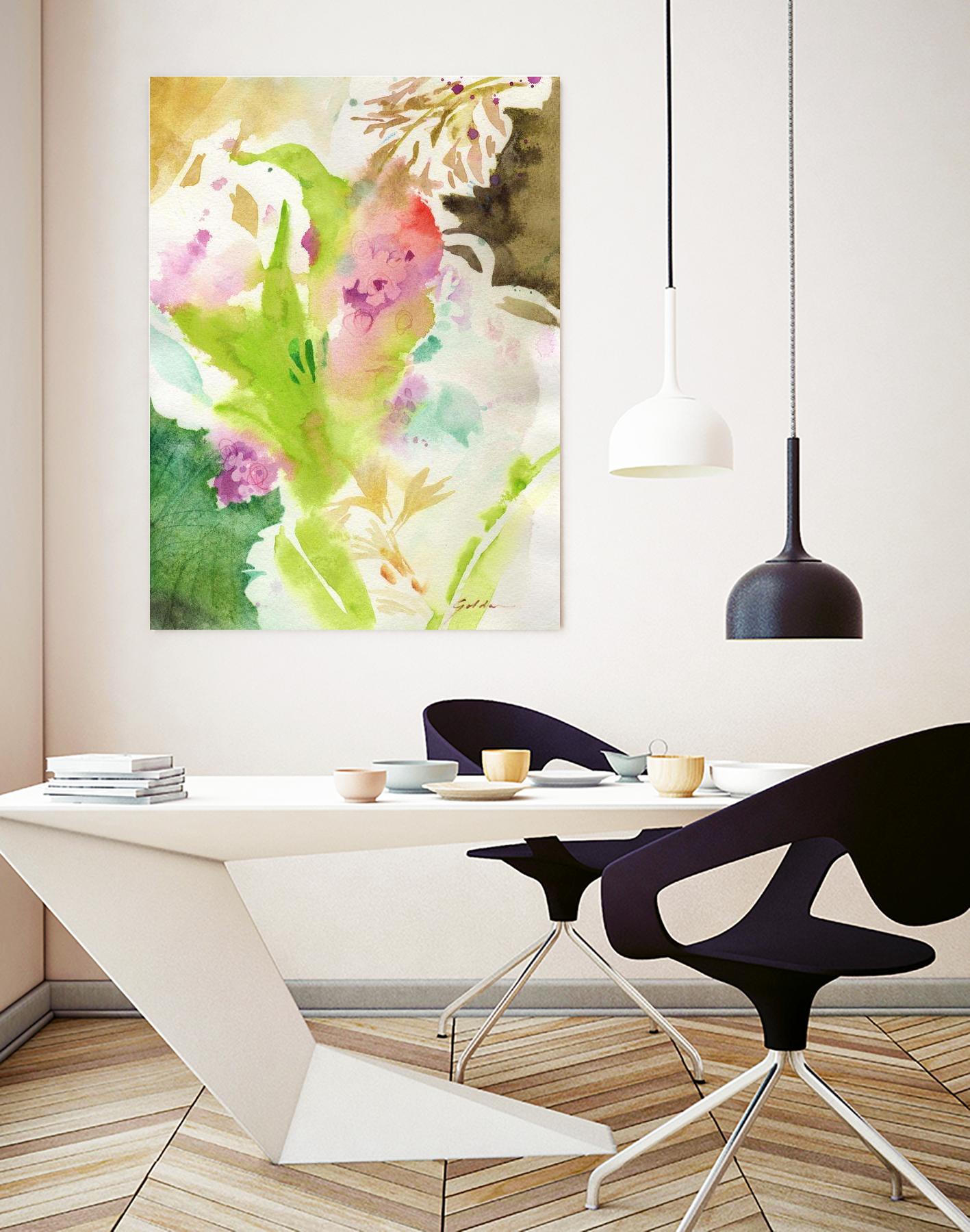 Fusion No. 2 by Sheila Golden on GIANT ART - multicolor contemporary; abstracts