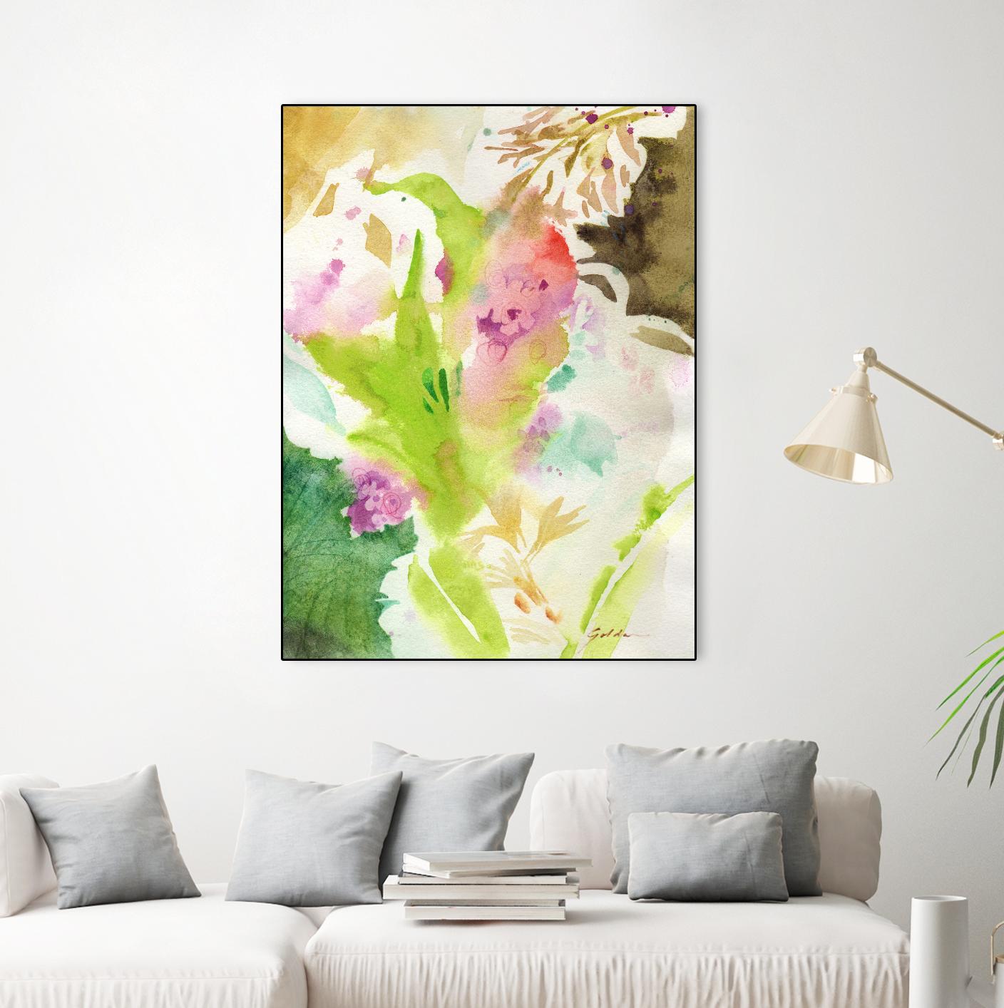 Fusion No. 2 by Sheila Golden on GIANT ART - multicolor contemporary; abstracts