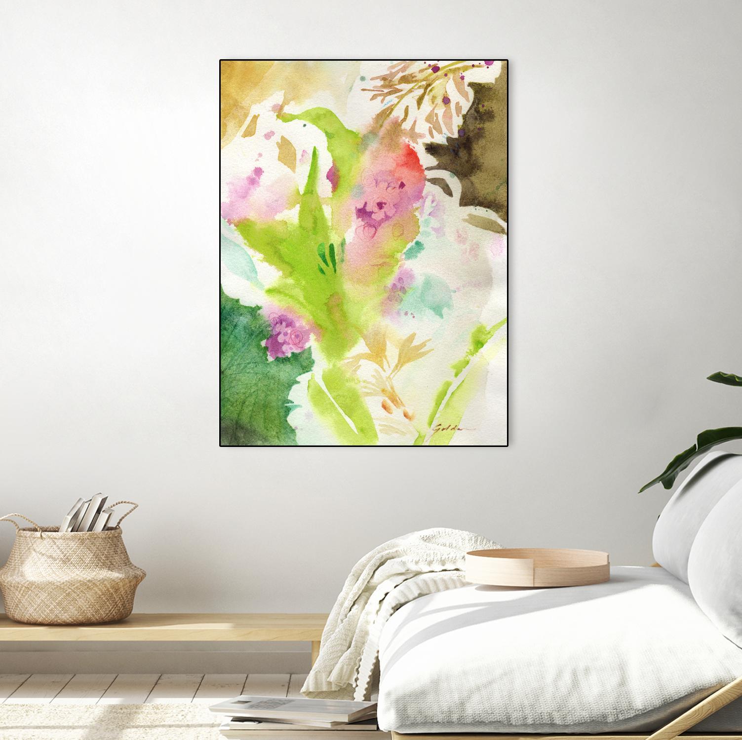 Fusion No. 2 by Sheila Golden on GIANT ART - multicolor contemporary; abstracts