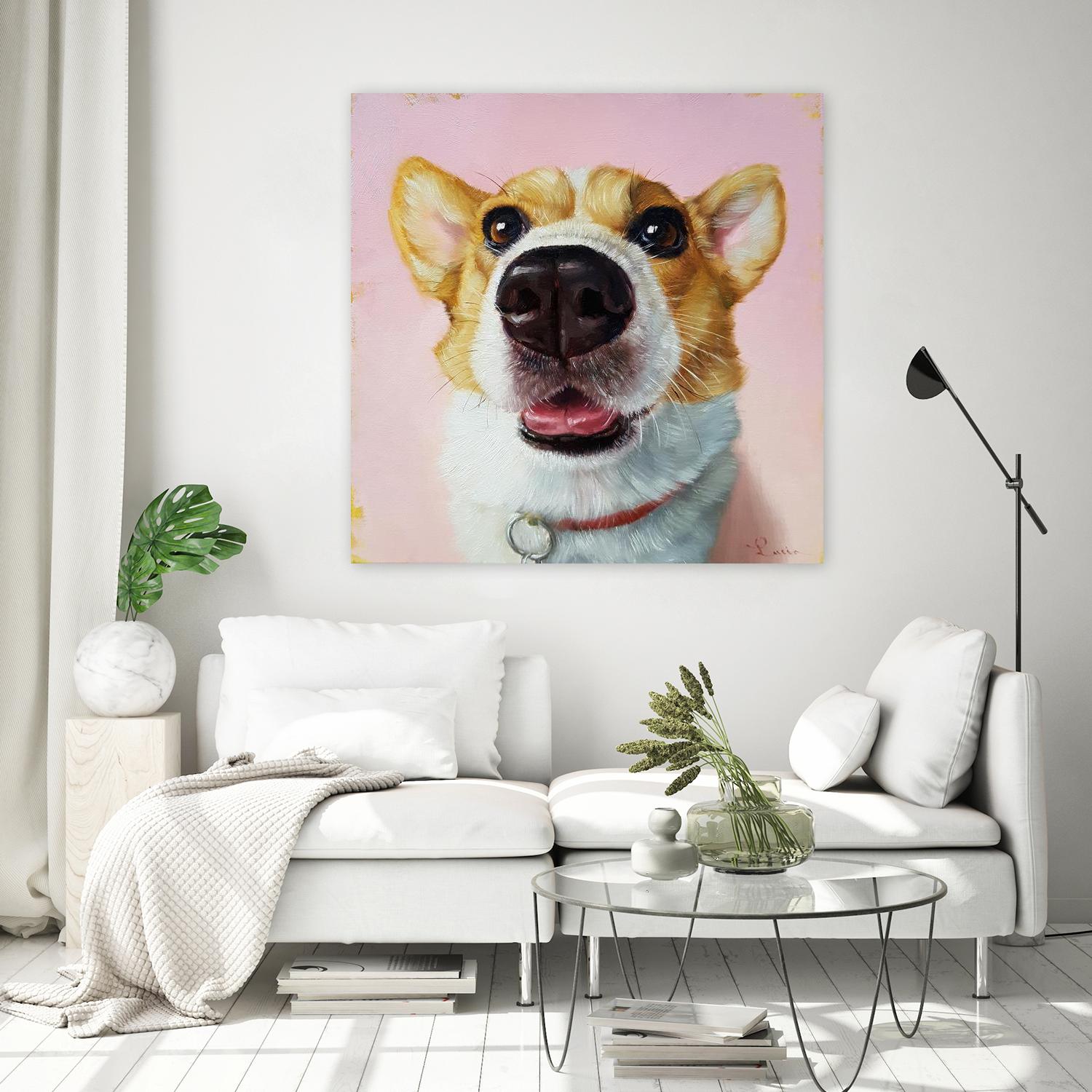 Follow Your Nose 3 by Lucia Heffernan on GIANT ART - multicolor animals