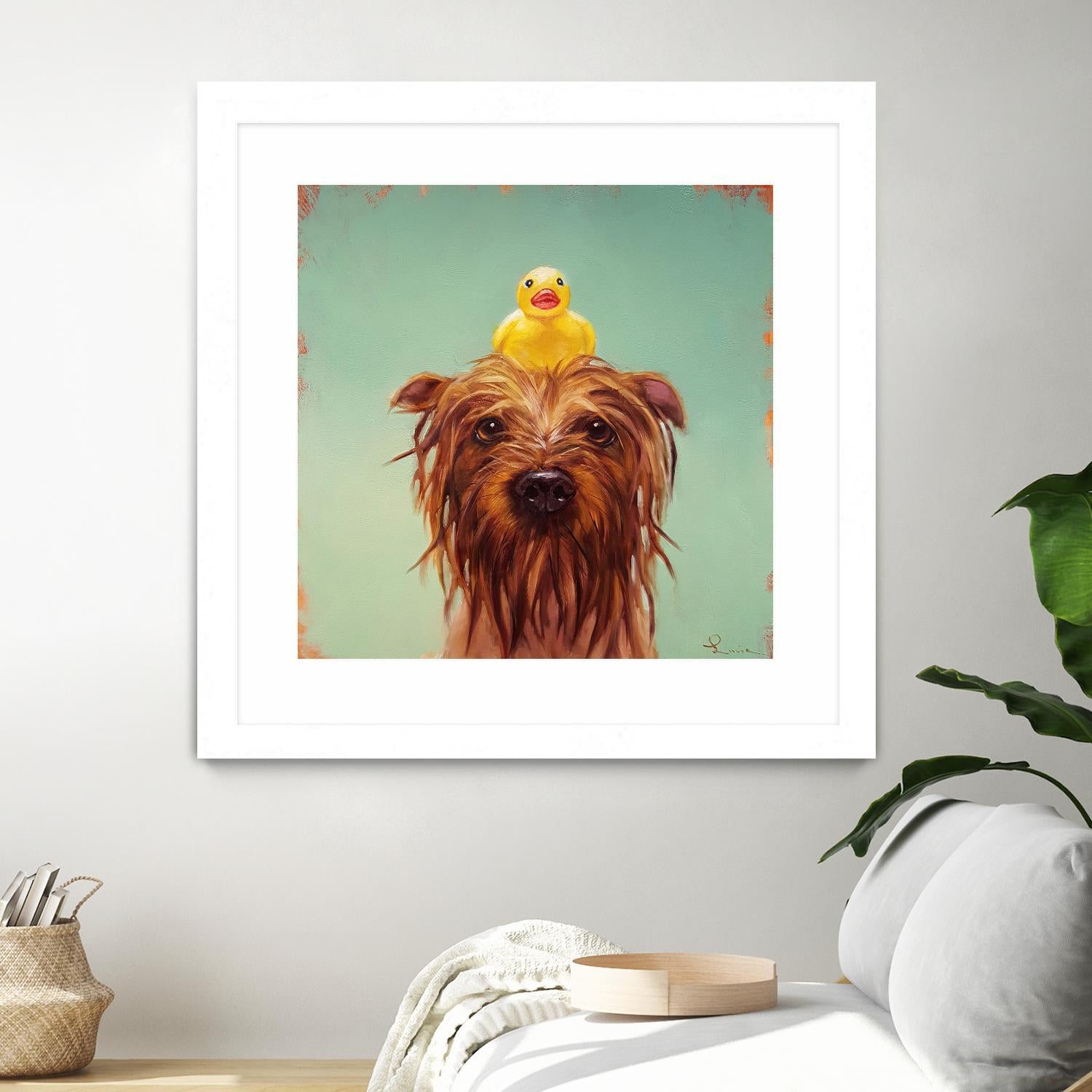 Bath Time by Lucia Heffernan on GIANT ART - multicolor urban/pop surrealism; animals