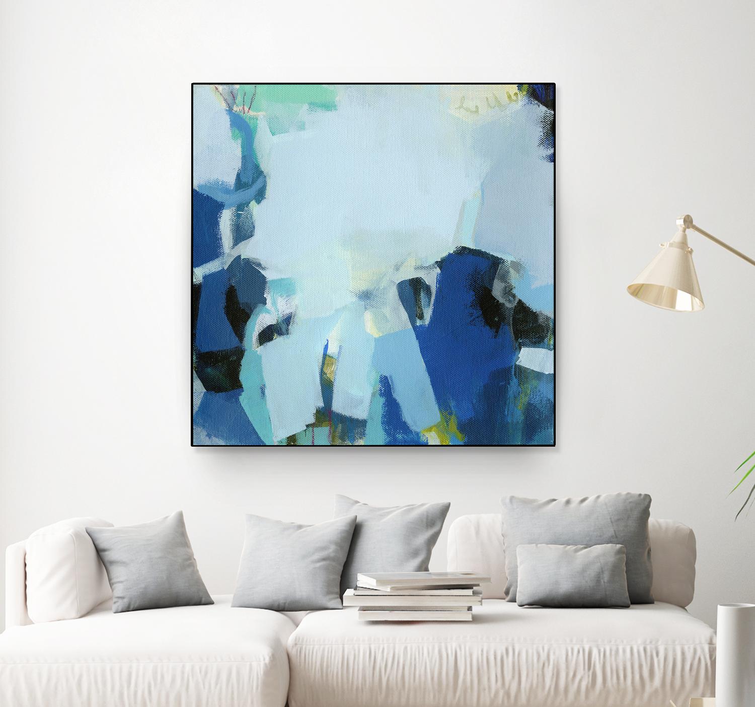 Tide Pools by Amanda Hawkins on GIANT ART - multicolor abstracts; contemporary