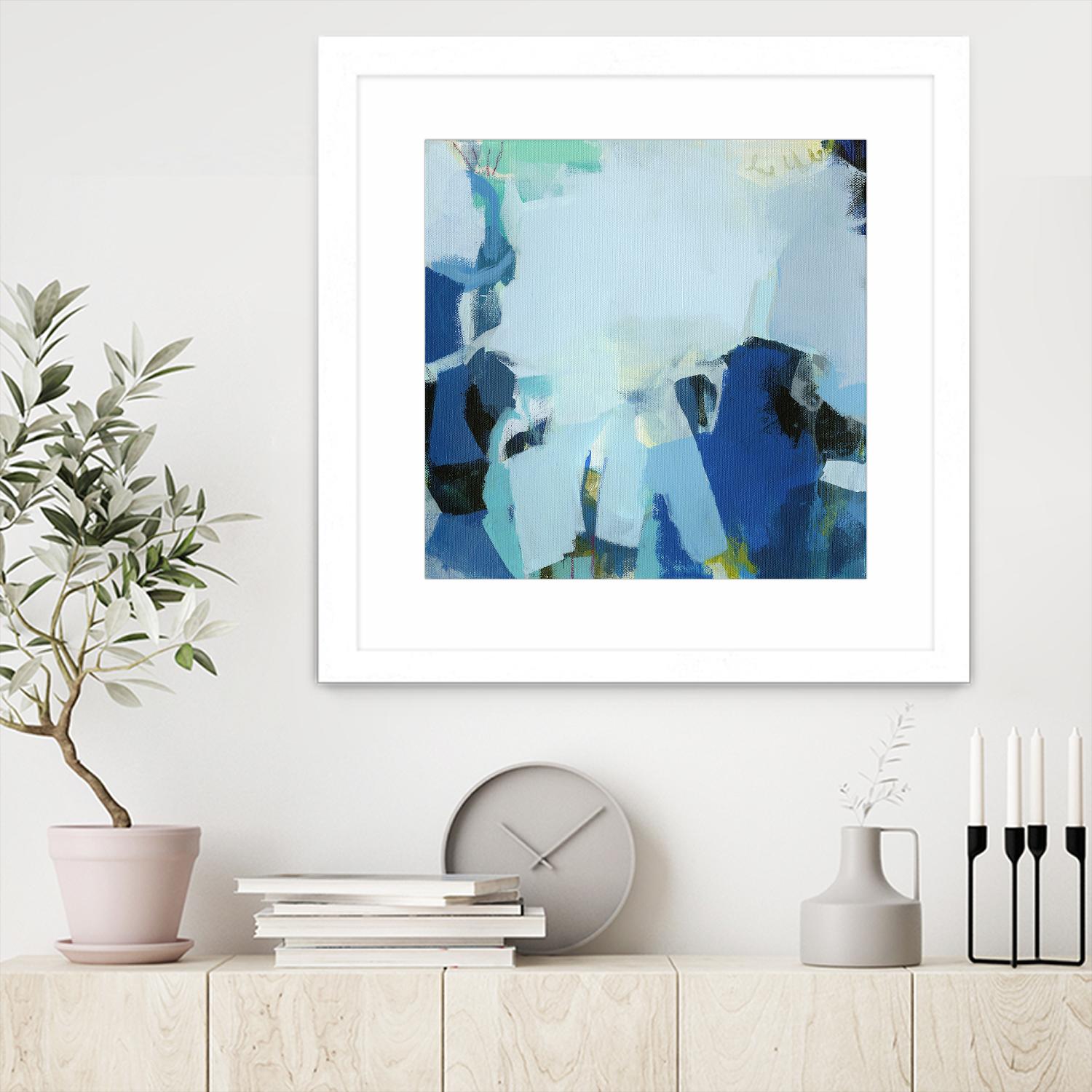 Tide Pools by Amanda Hawkins on GIANT ART - multicolor abstracts; contemporary