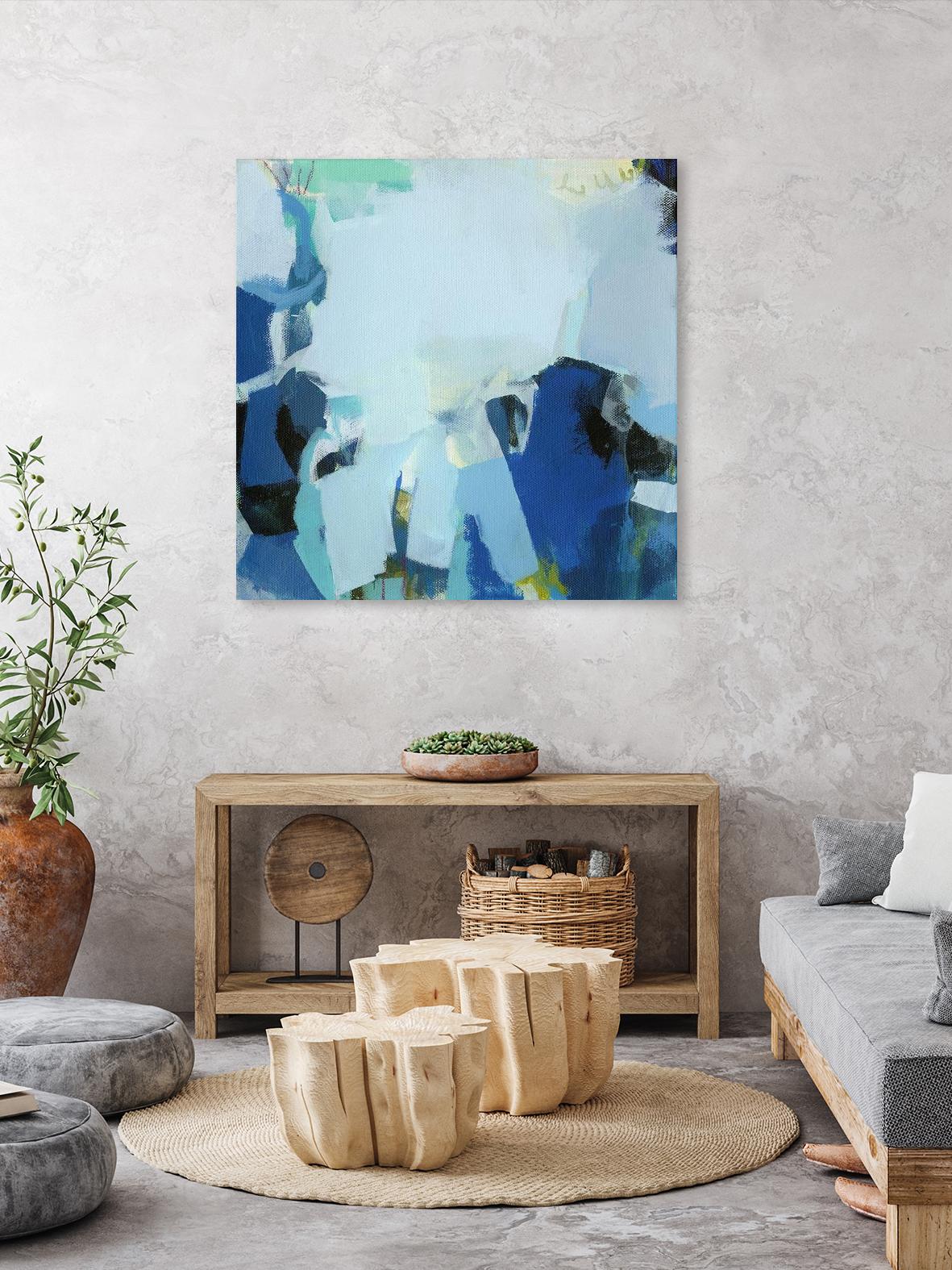 Tide Pools by Amanda Hawkins on GIANT ART - multicolor abstracts; contemporary