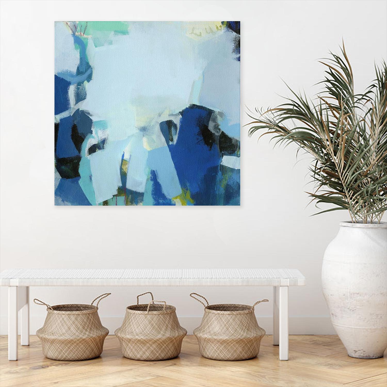 Tide Pools by Amanda Hawkins on GIANT ART - multicolor abstracts; contemporary