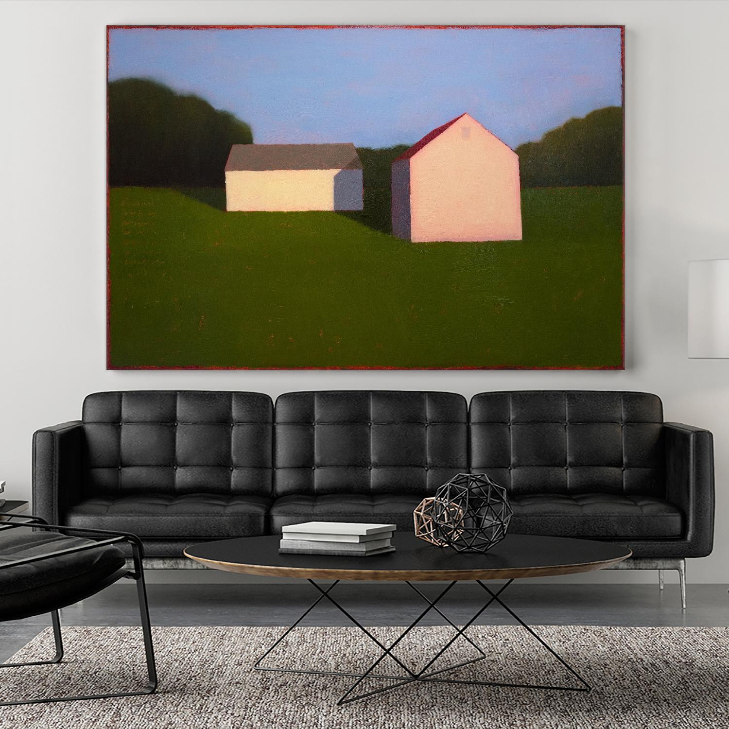 A Simple Life by Tracy Helgeson on GIANT ART - multicolor landscapes; contemporary