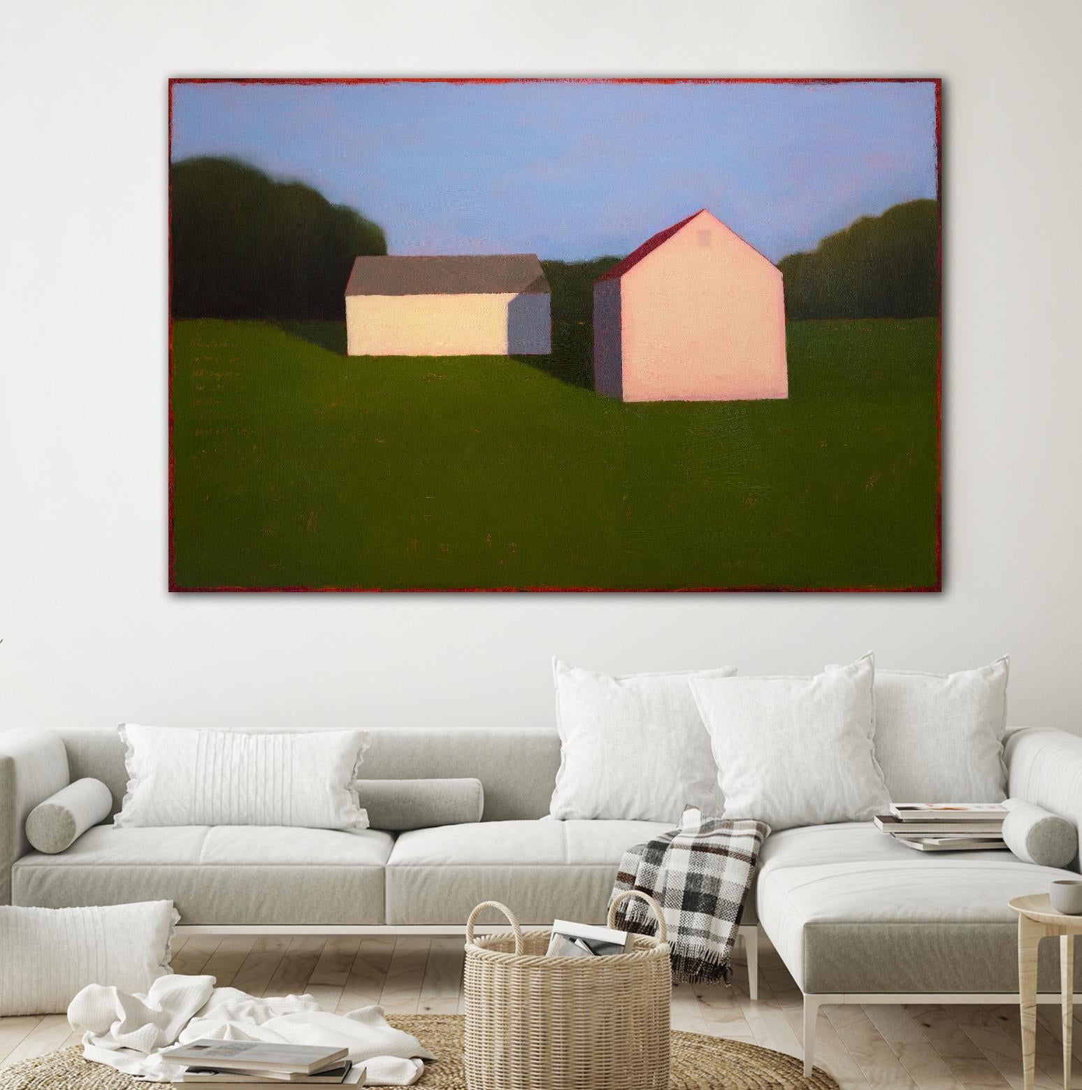 A Simple Life by Tracy Helgeson on GIANT ART - multicolor landscapes; contemporary