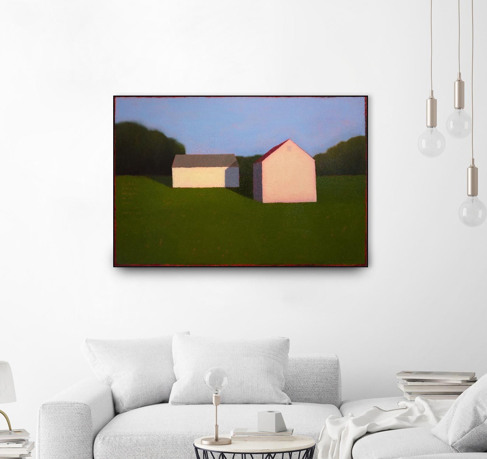 A Simple Life by Tracy Helgeson on GIANT ART - multicolor landscapes; contemporary