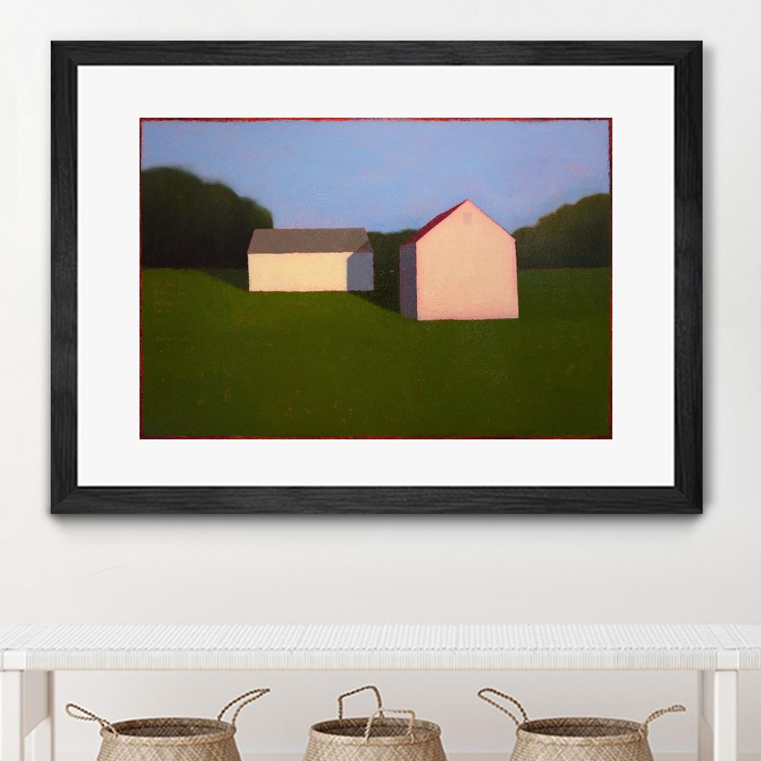 A Simple Life by Tracy Helgeson on GIANT ART - multicolor landscapes; contemporary