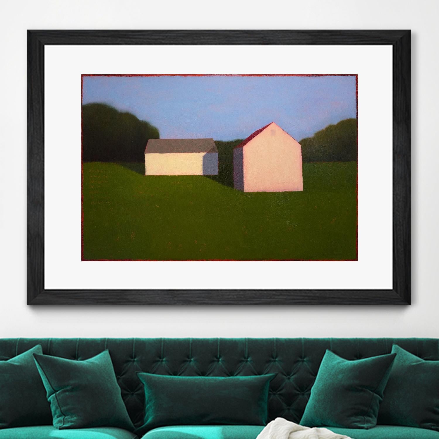 A Simple Life by Tracy Helgeson on GIANT ART - multicolor landscapes; contemporary