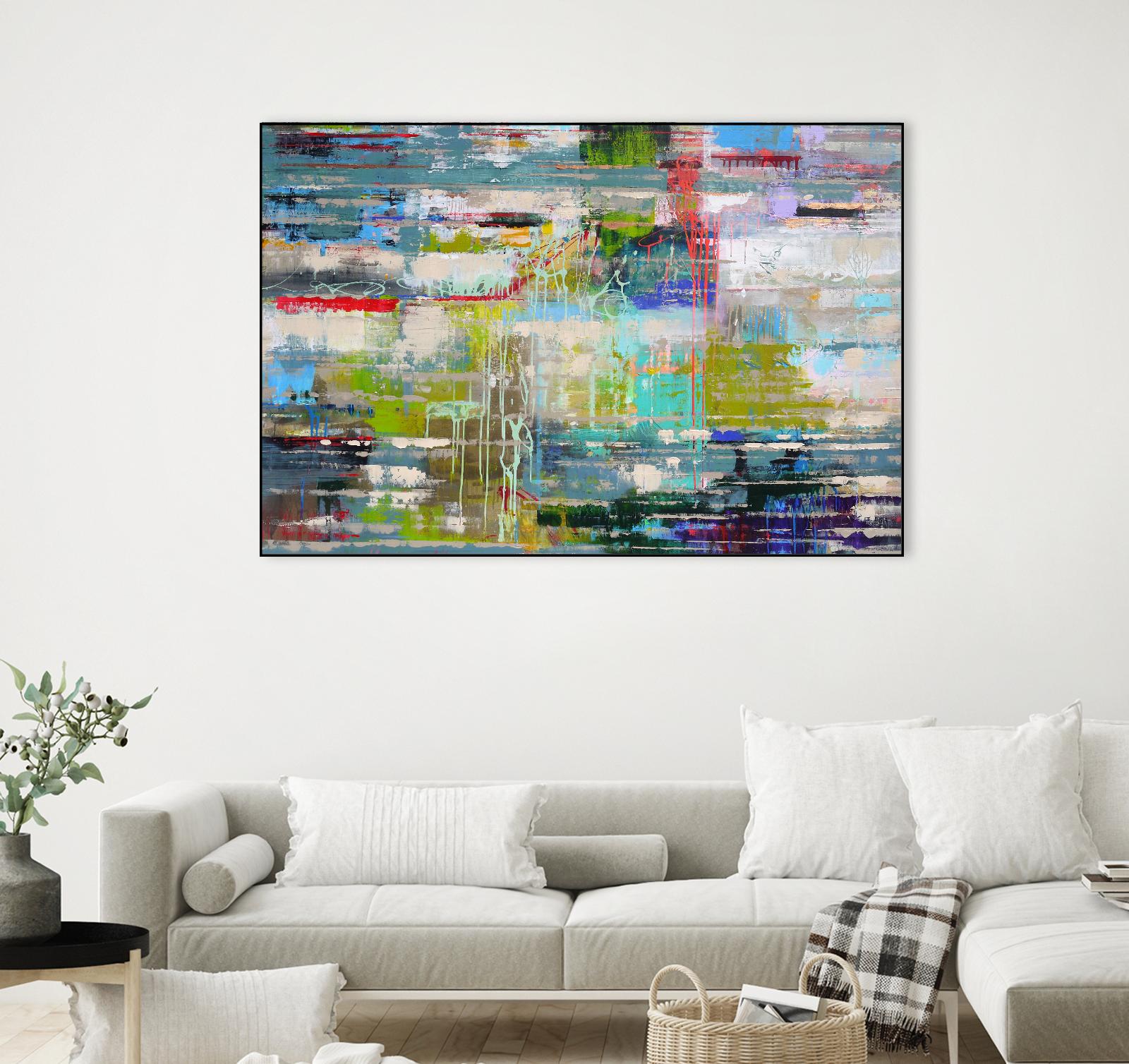 Thoughts by Ingeborg Herckenrath on GIANT ART - multi abstracts, contemporary