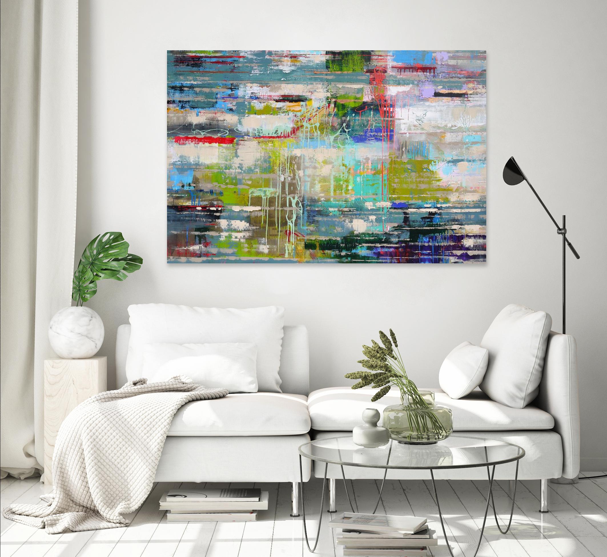 Thoughts by Ingeborg Herckenrath on GIANT ART - multi abstracts, contemporary