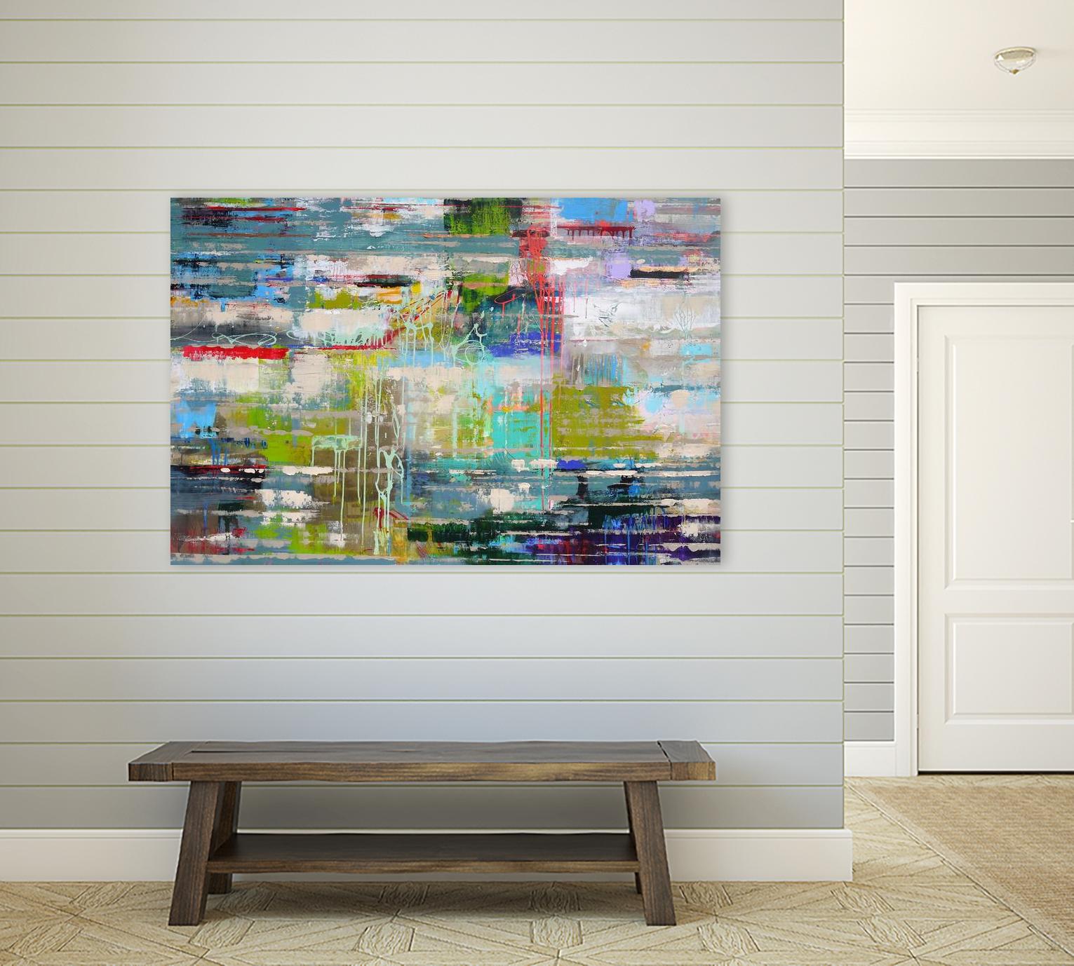 Thoughts by Ingeborg Herckenrath on GIANT ART - multi abstracts, contemporary