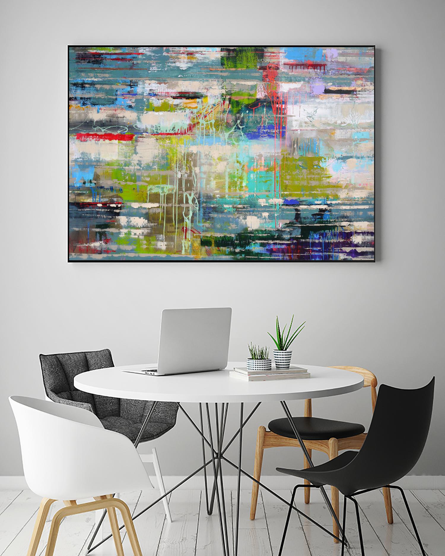 Thoughts by Ingeborg Herckenrath on GIANT ART - multi abstracts, contemporary