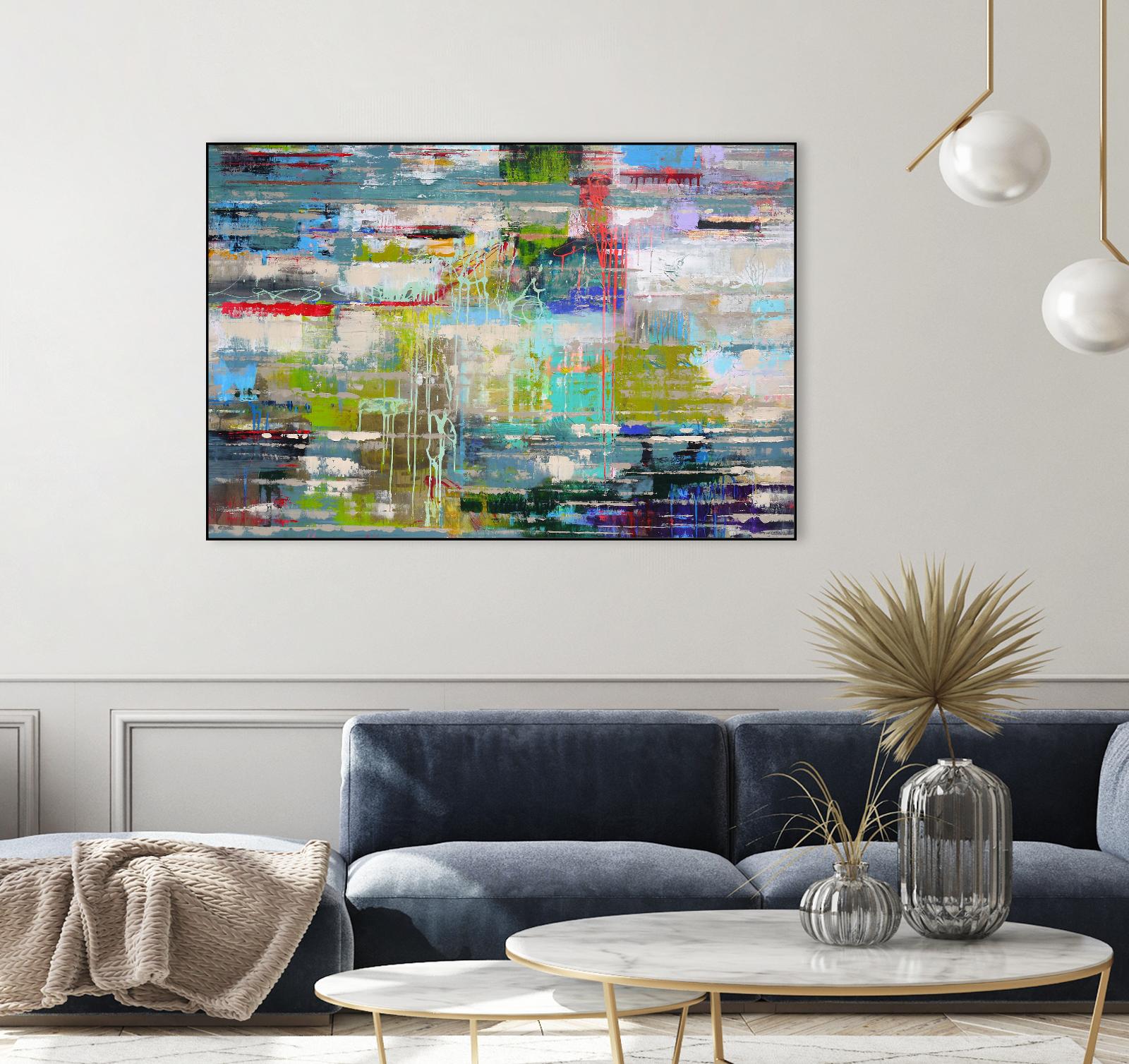 Thoughts by Ingeborg Herckenrath on GIANT ART - multi abstracts, contemporary