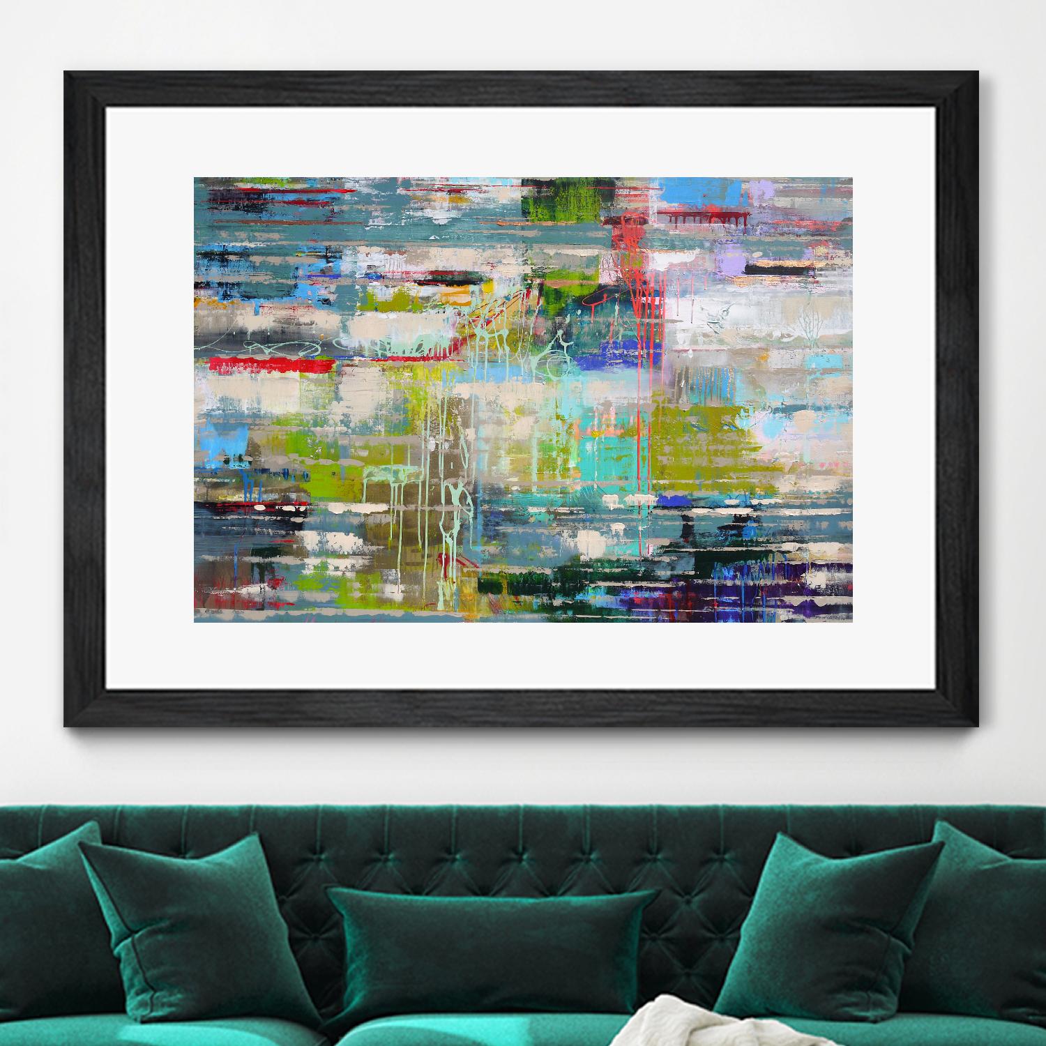 Thoughts by Ingeborg Herckenrath on GIANT ART - multi abstracts, contemporary