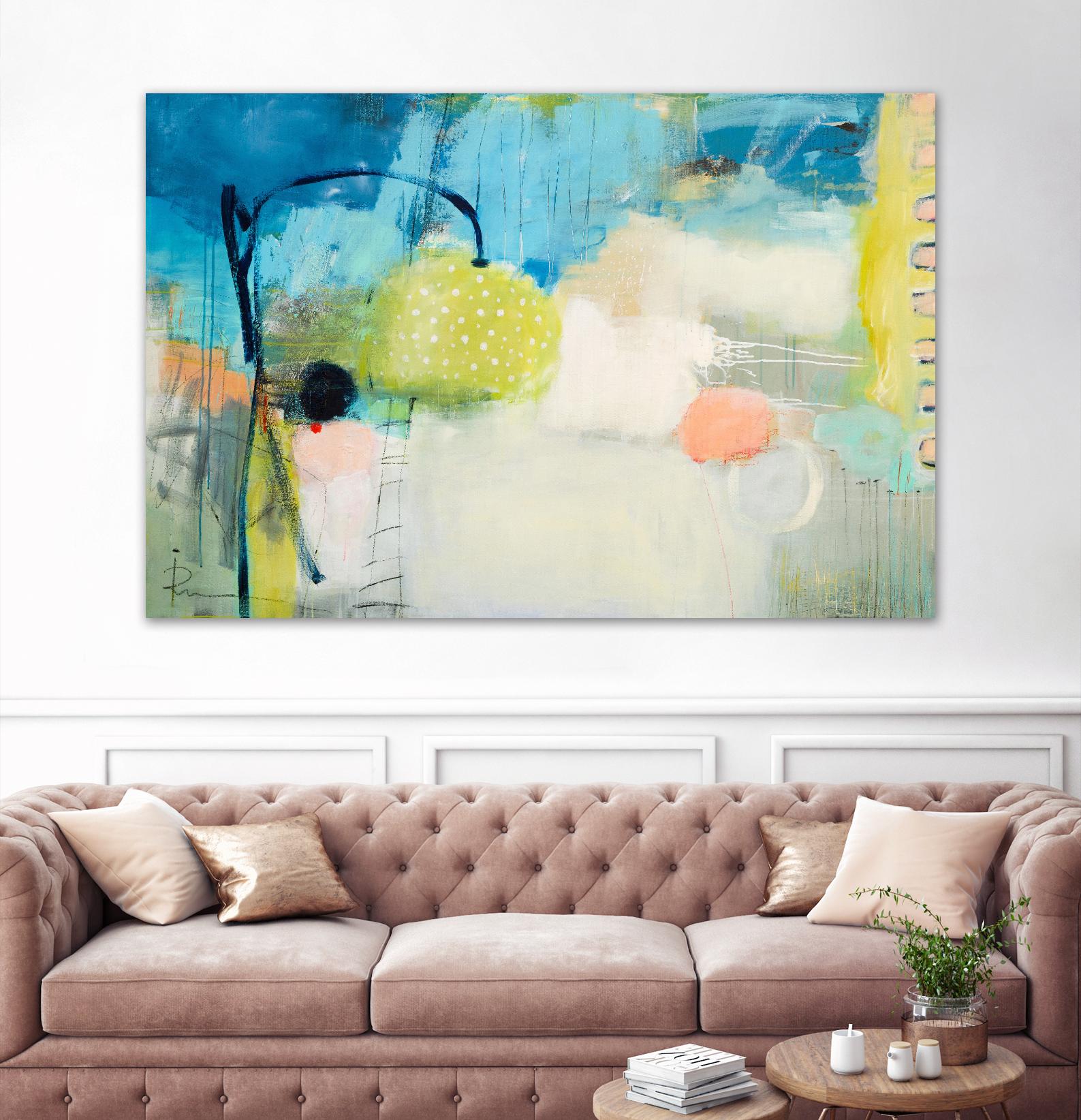 Green Summer by Ira Ivanova on GIANT ART - multicolor abstracts; contemporary