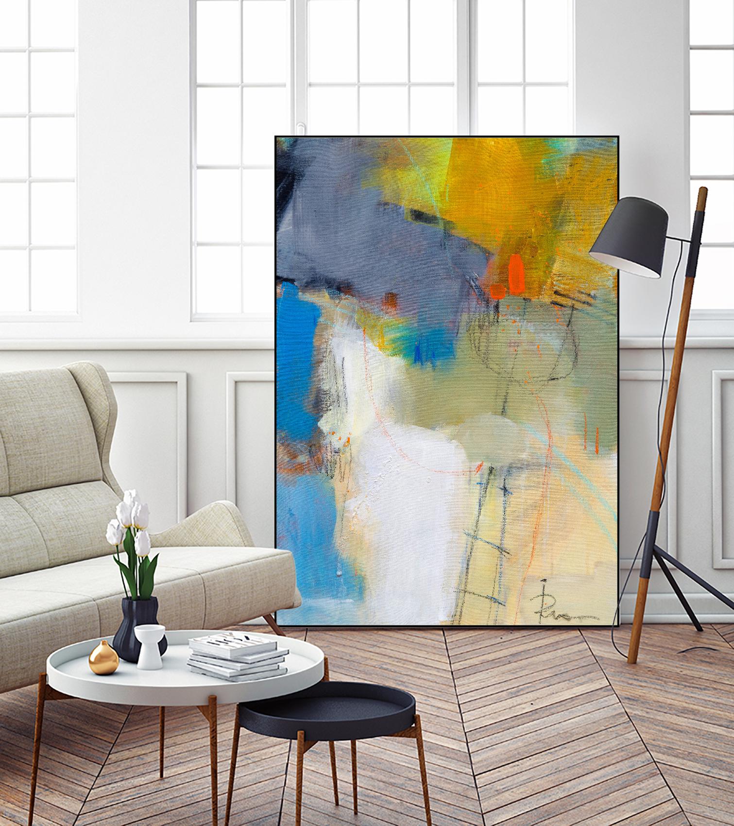 New Lock I by Ira Ivanova on GIANT ART - multicolor abstracts; contemporary