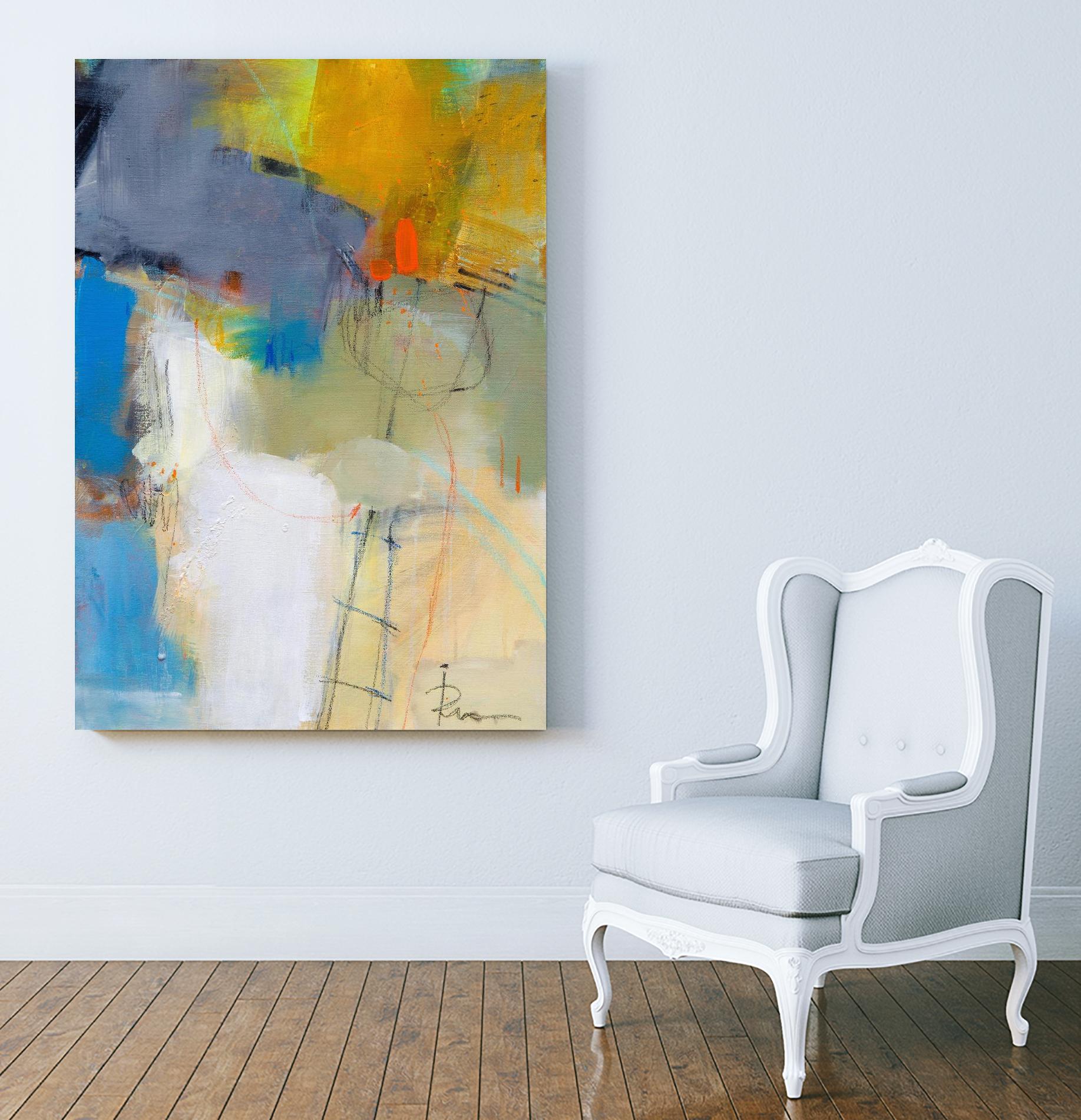 New Lock I by Ira Ivanova on GIANT ART - multicolor abstracts; contemporary