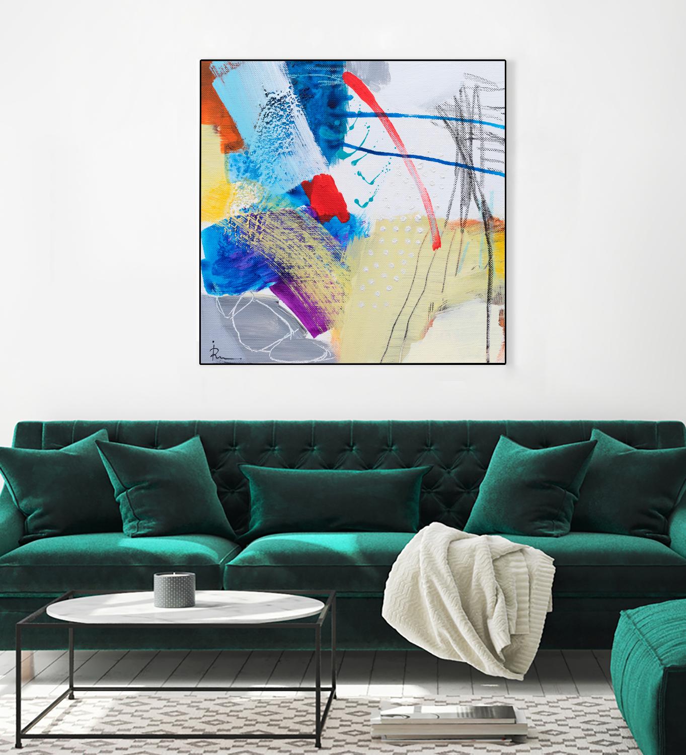 Untitled 308 by Ira Ivanova on GIANT ART - multicolor abstracts; contemporary