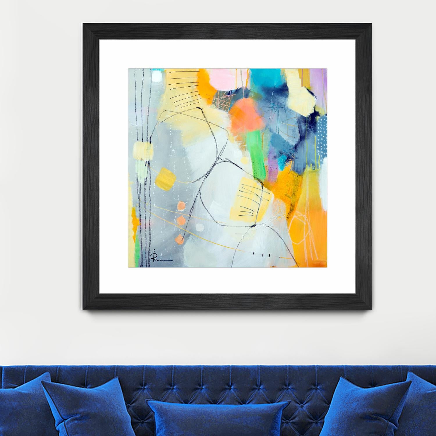 Untitled 706 by Ira Ivanova on GIANT ART - multicolor abstracts; contemporary