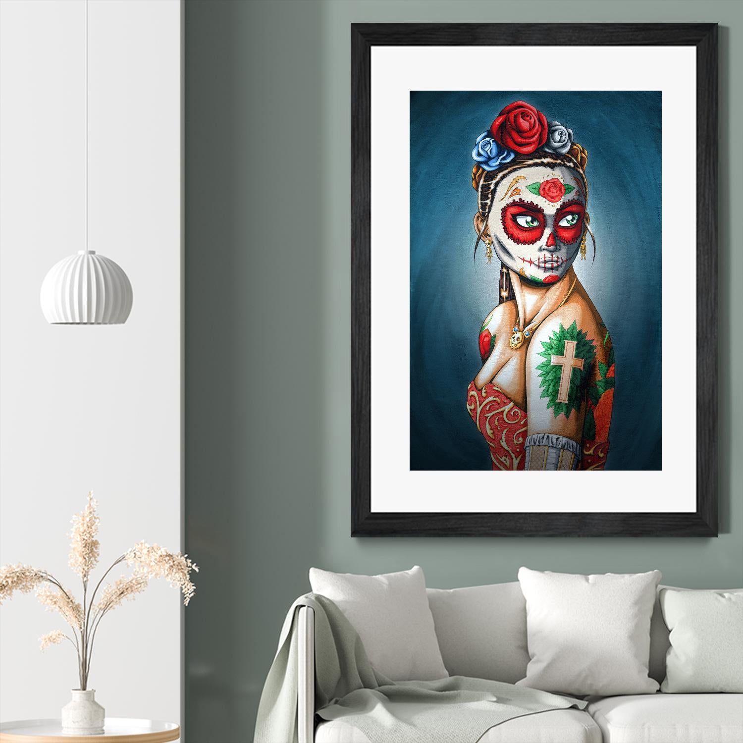 Luna by Nicholas Ivins on GIANT ART - multicolor urban/pop surrealism; ethnic