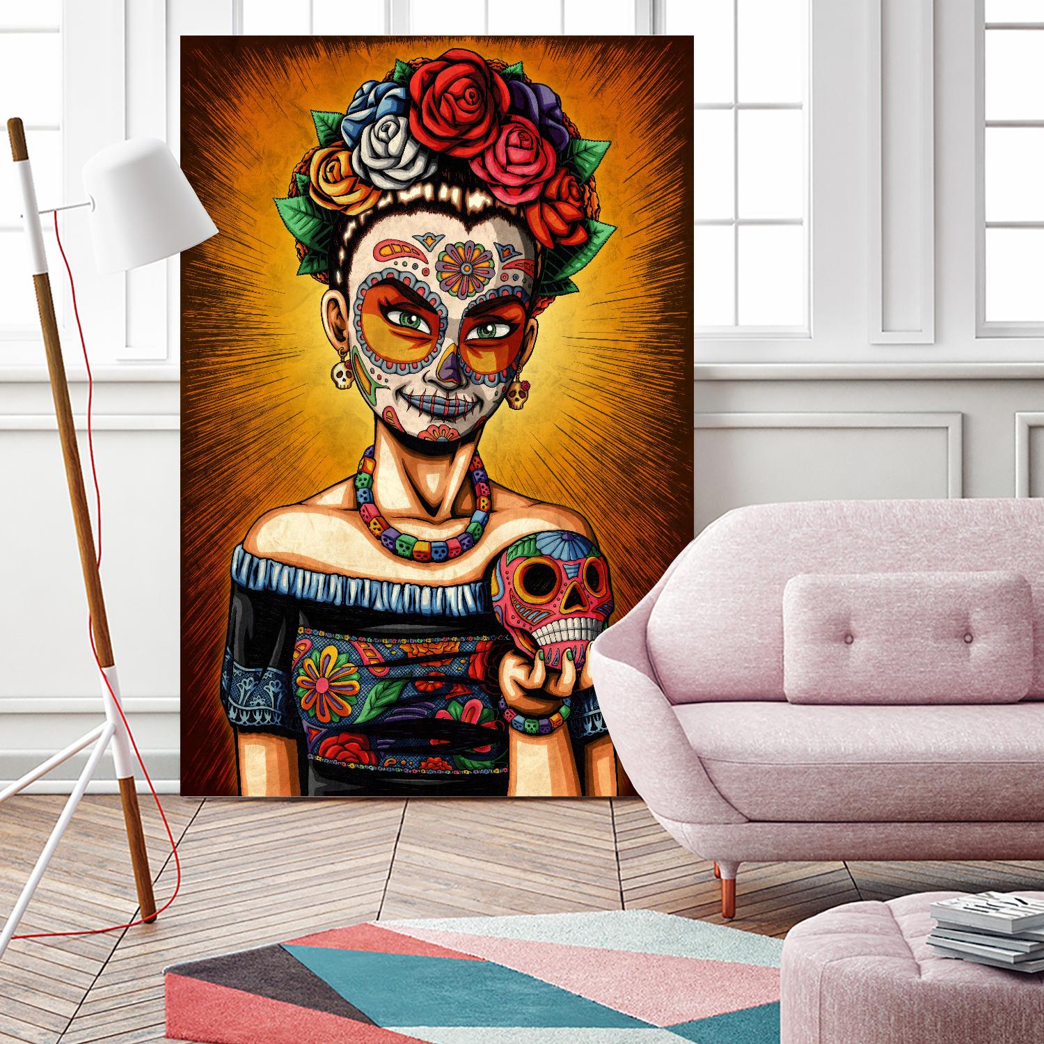 Rita by Nicholas Ivins on GIANT ART - multicolor urban/pop surrealism; ethnic