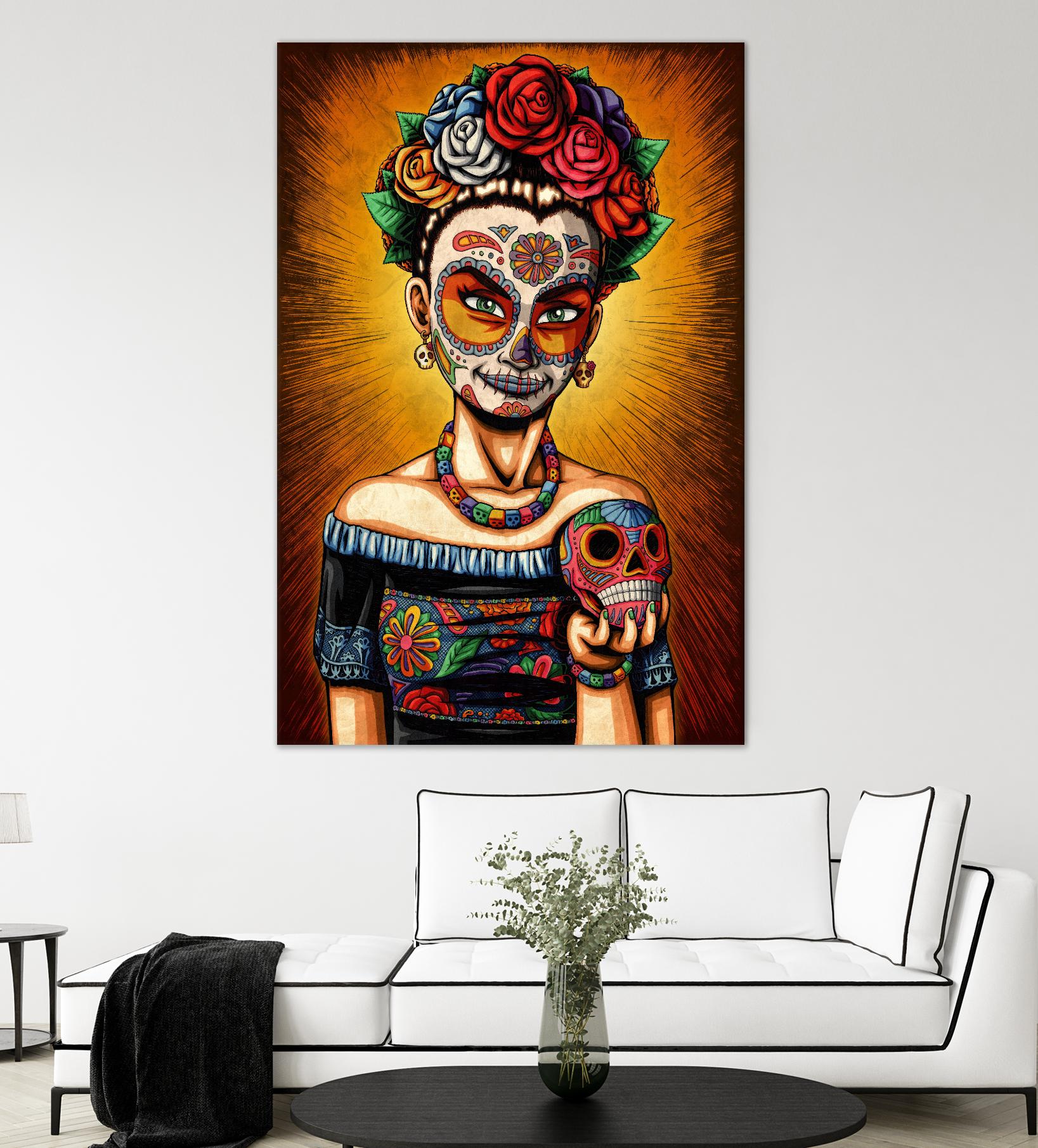 Rita by Nicholas Ivins on GIANT ART - multicolor urban/pop surrealism; ethnic