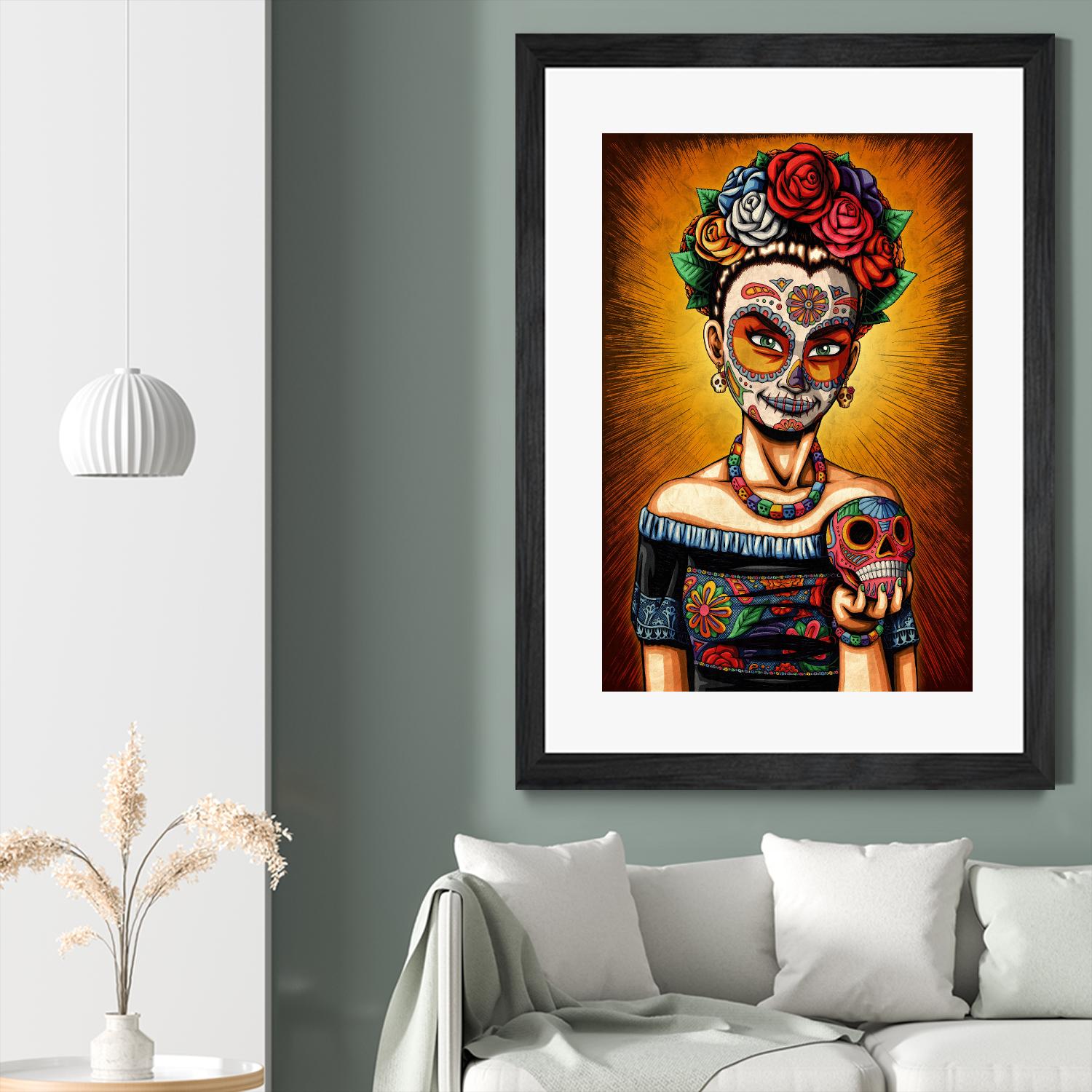 Rita by Nicholas Ivins on GIANT ART - multicolor urban/pop surrealism; ethnic