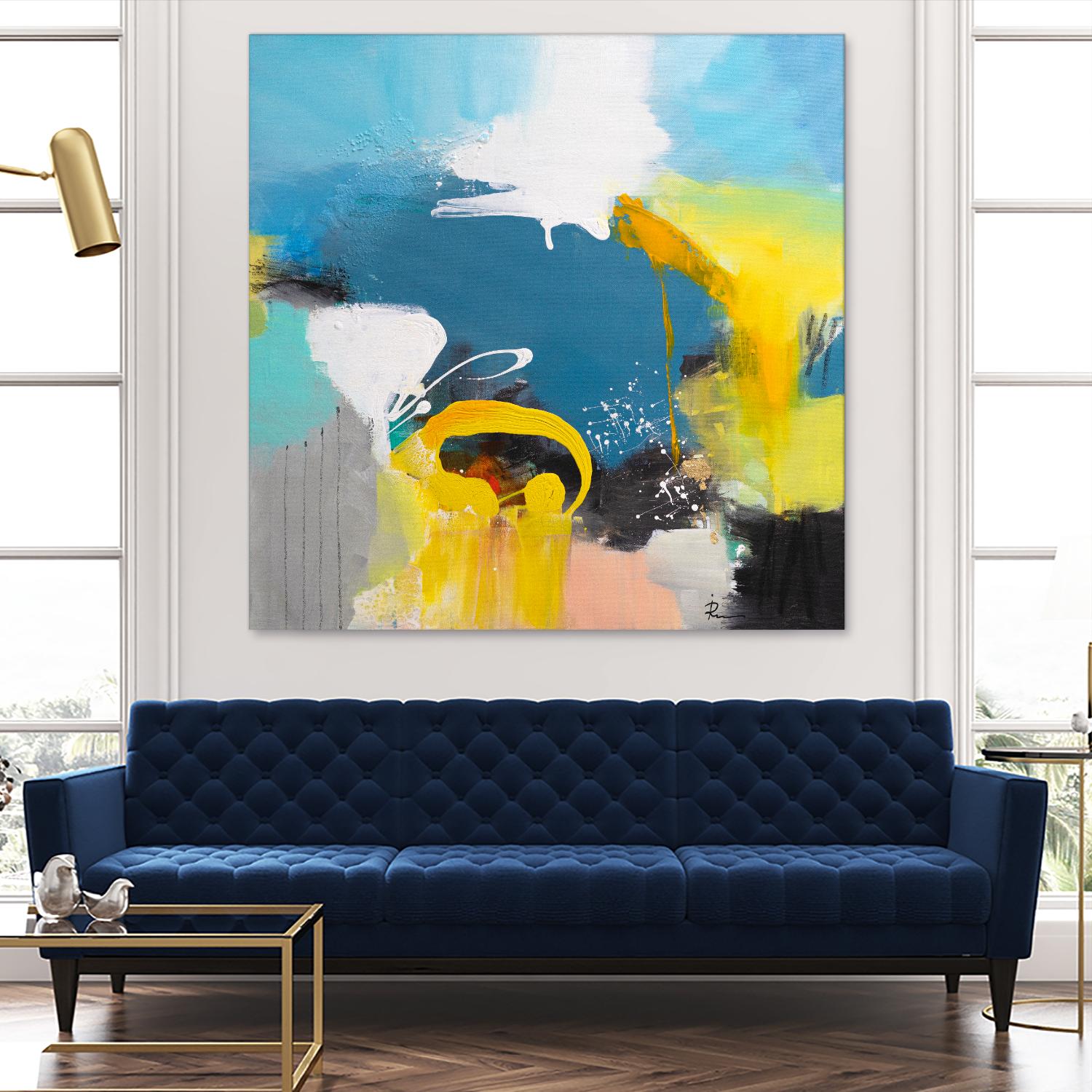 Sealife by Ira Ivanova on GIANT ART - multi abstracts