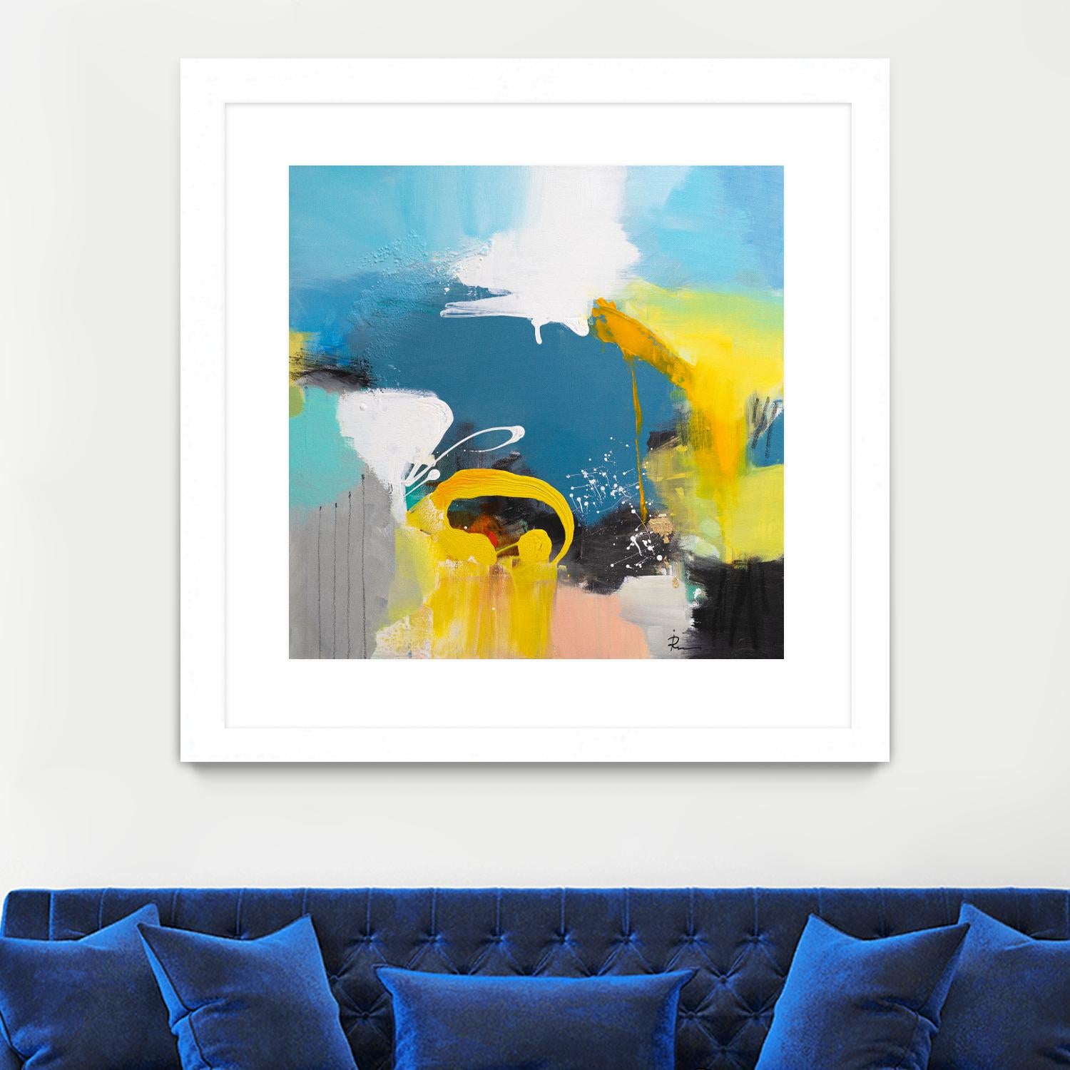 Sealife by Ira Ivanova on GIANT ART - multi abstracts